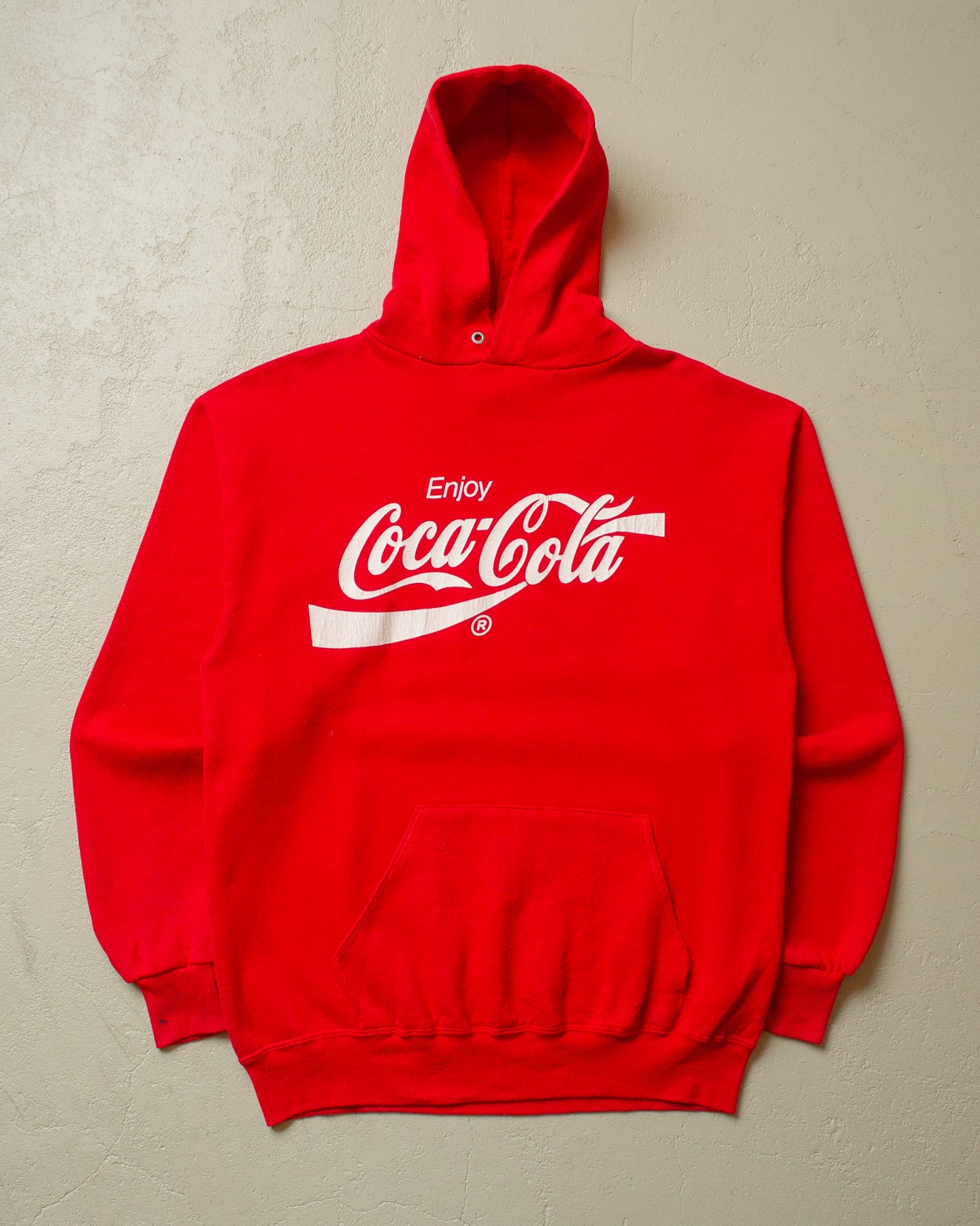 1980s/90s Enjoy Coca Cola Hoodie red - L