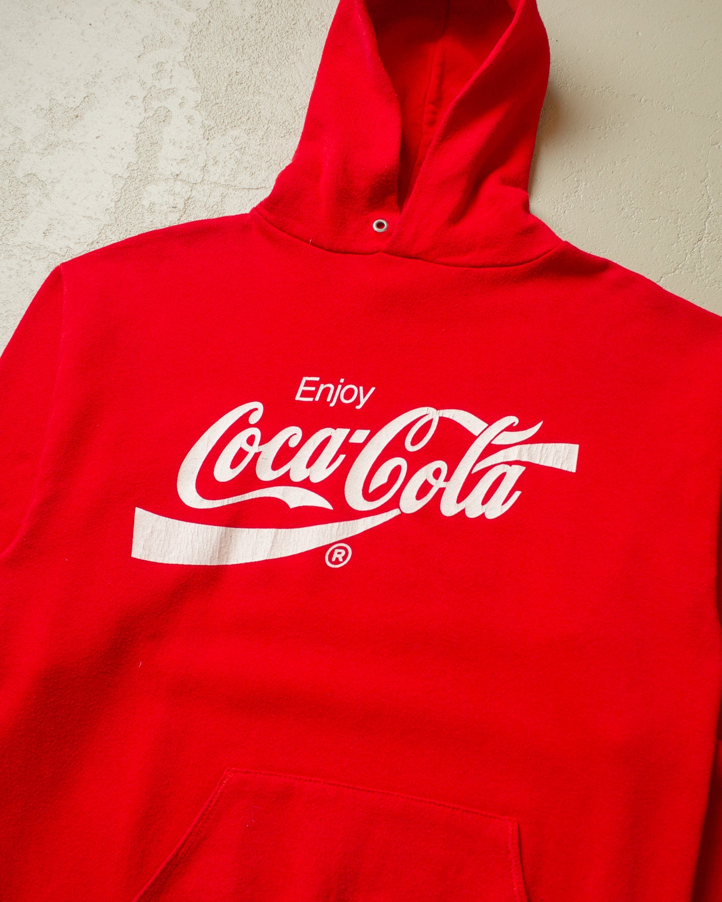 1980s/90s Enjoy Coca Cola Hoodie red - L