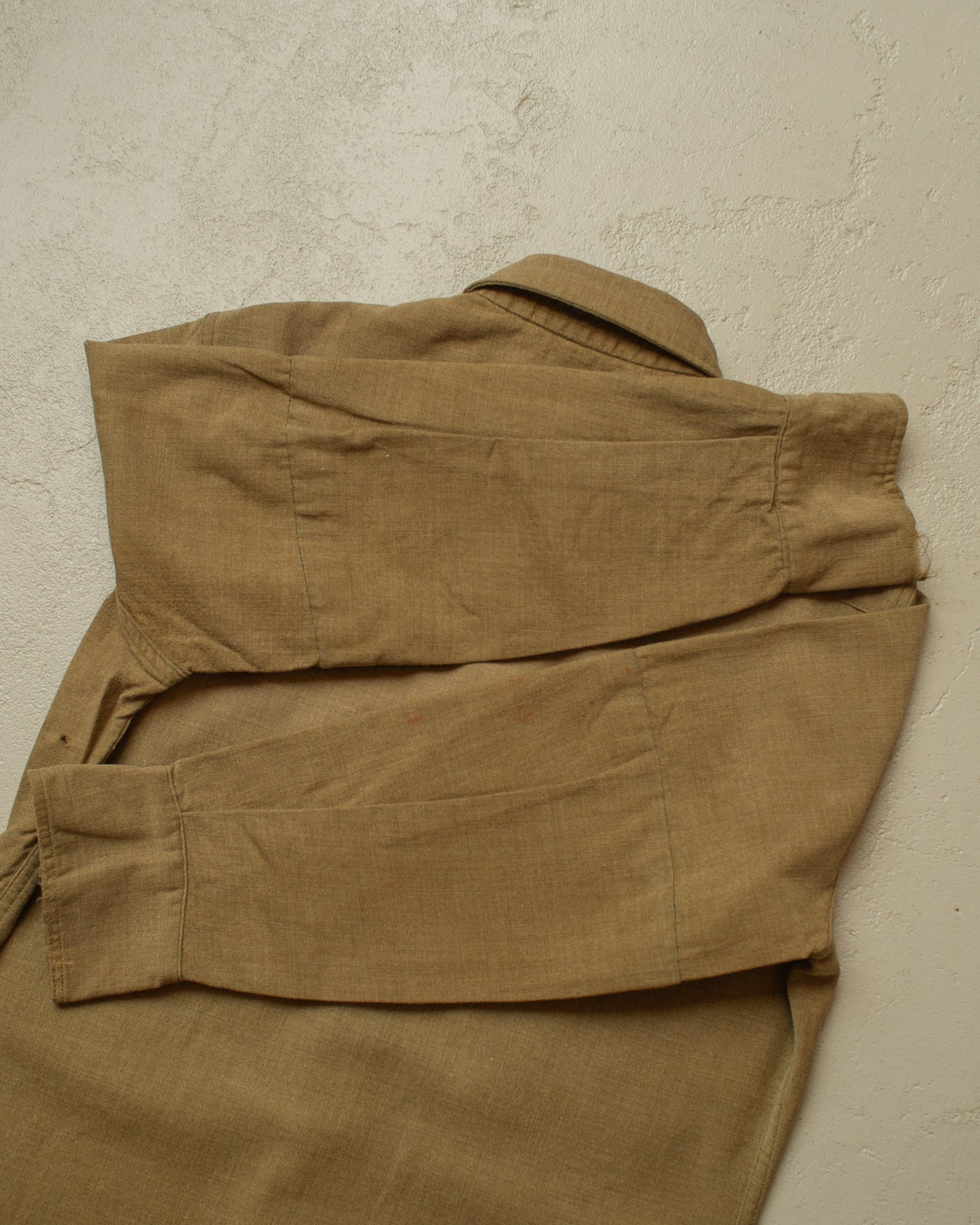 1940s US Army M37 Wool Field Shirt khaki - M