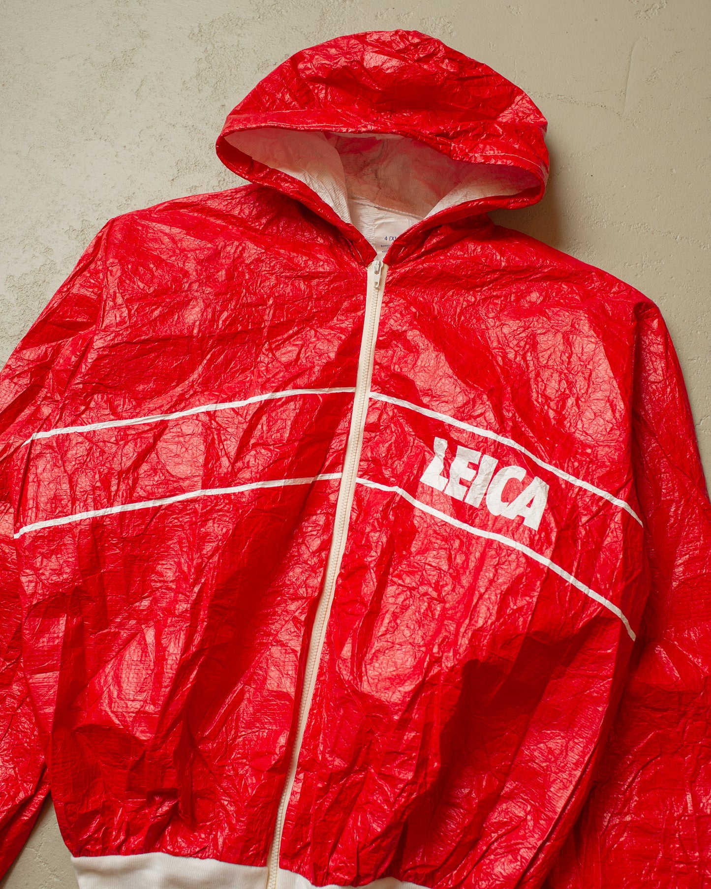 1970s/80s Deadstock Leica Paper Jacket burgundy - S