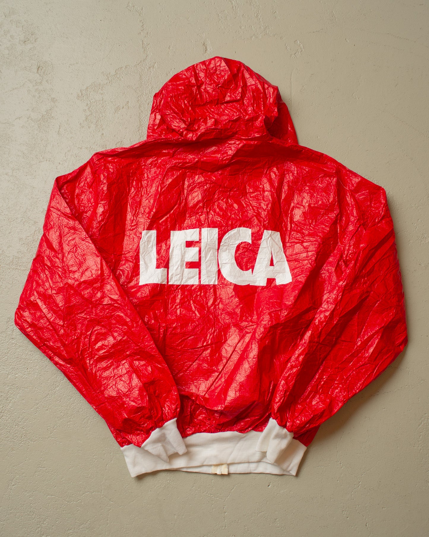 1970s/80s Deadstock Leica Paper Jacket burgundy - S