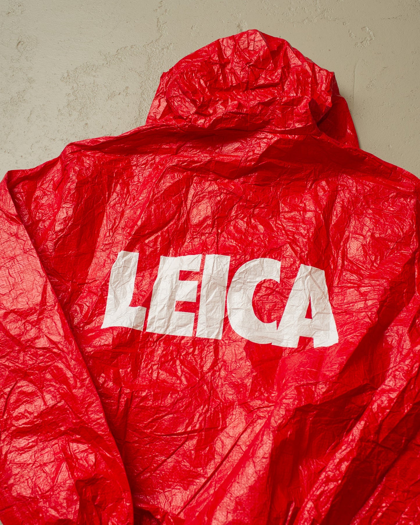 1970s/80s Deadstock Leica Paper Jacket burgundy - S
