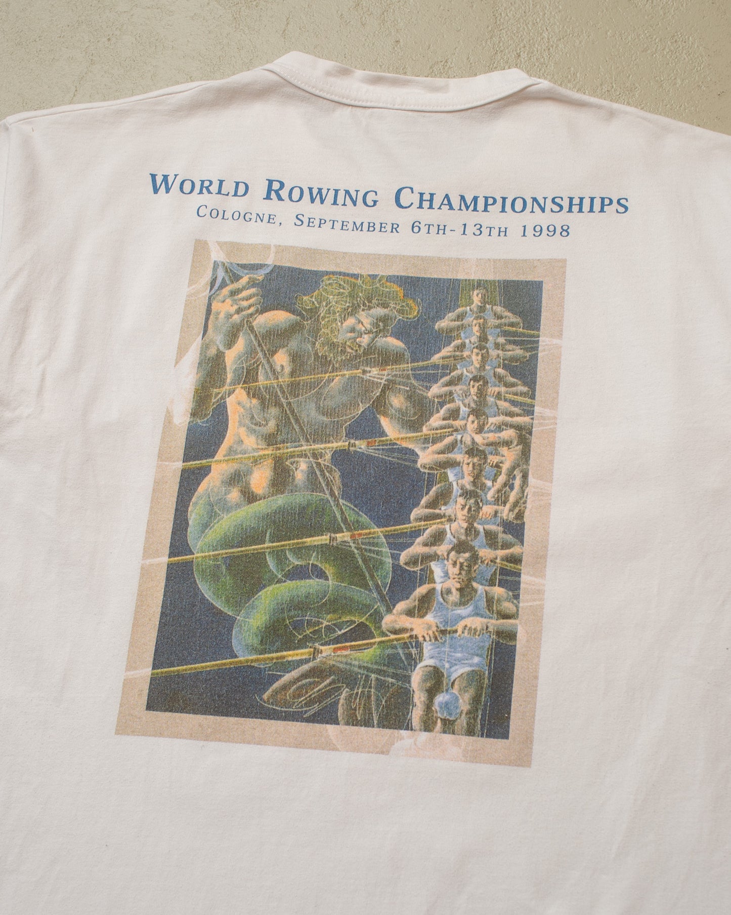 1998 World Rowing Championship T-shirt white - L