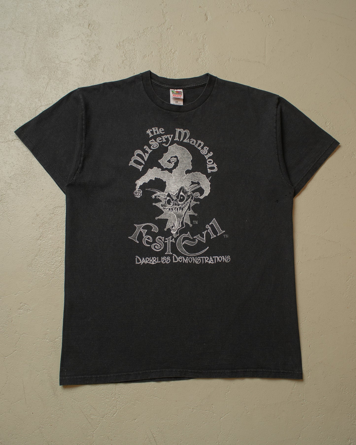 1990s Mystery Mansion Festival T-shirt black - XL/XXL
