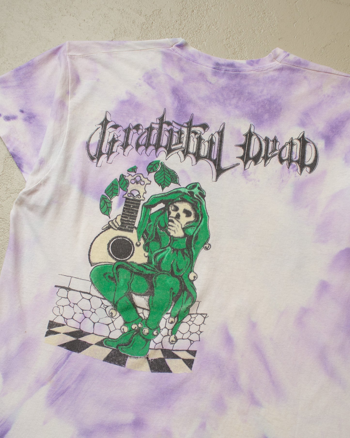 1980s/90s Grateful Dead "Blues for Allah" Tie Dye Tour T-shirt - L