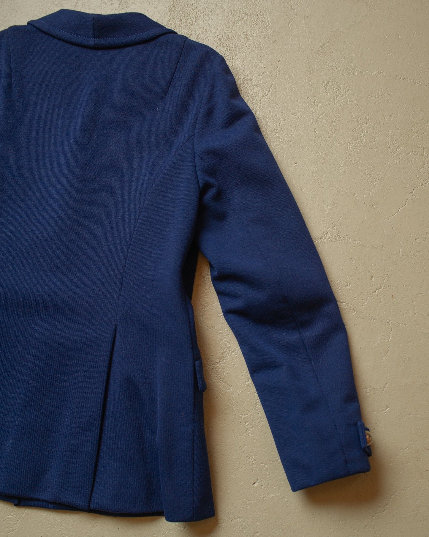 1970s Womens Tailormade Equestrian Style Jacket blue - S/M