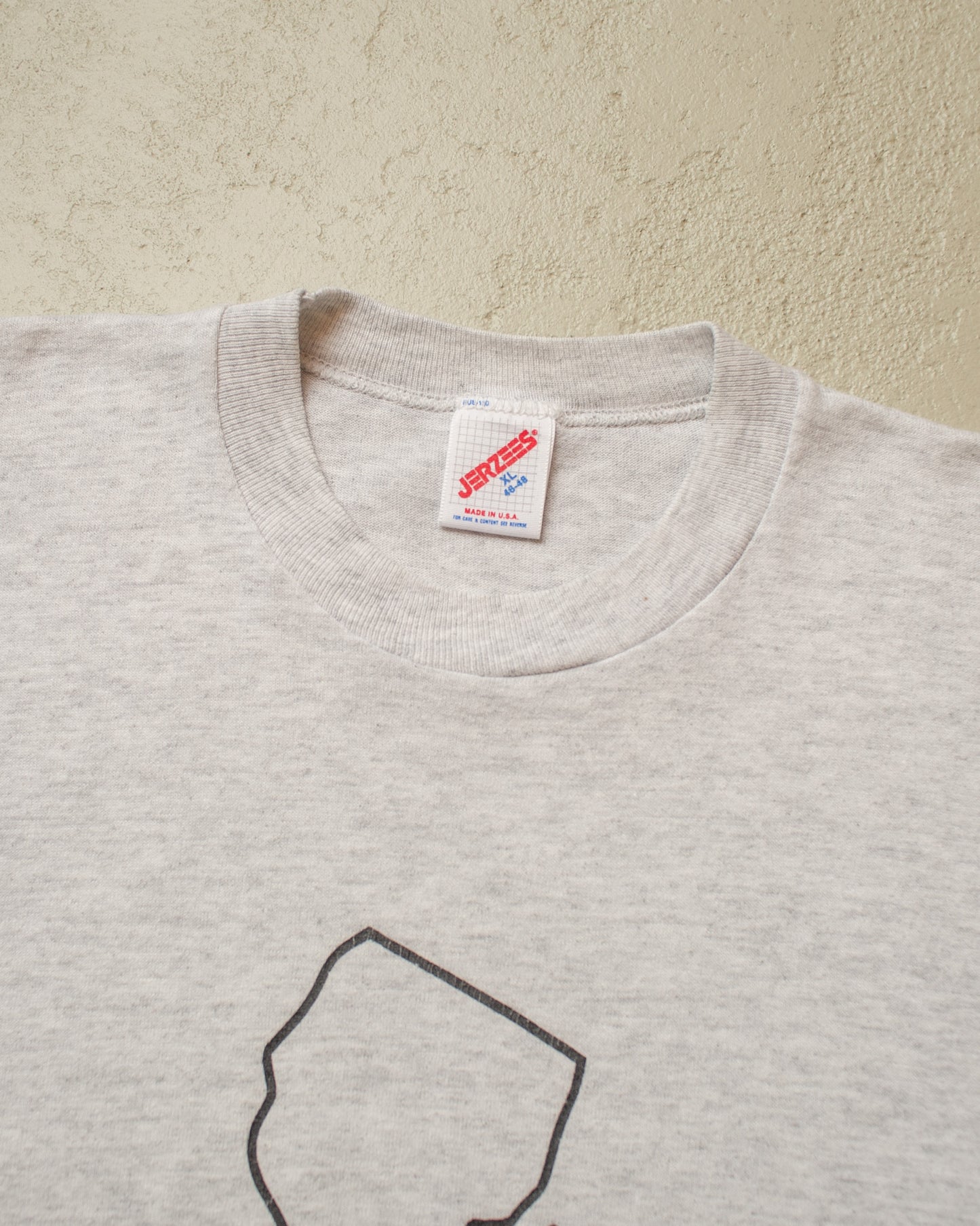 1980s/90s "Taxed to the Max" T-shirt grey - L
