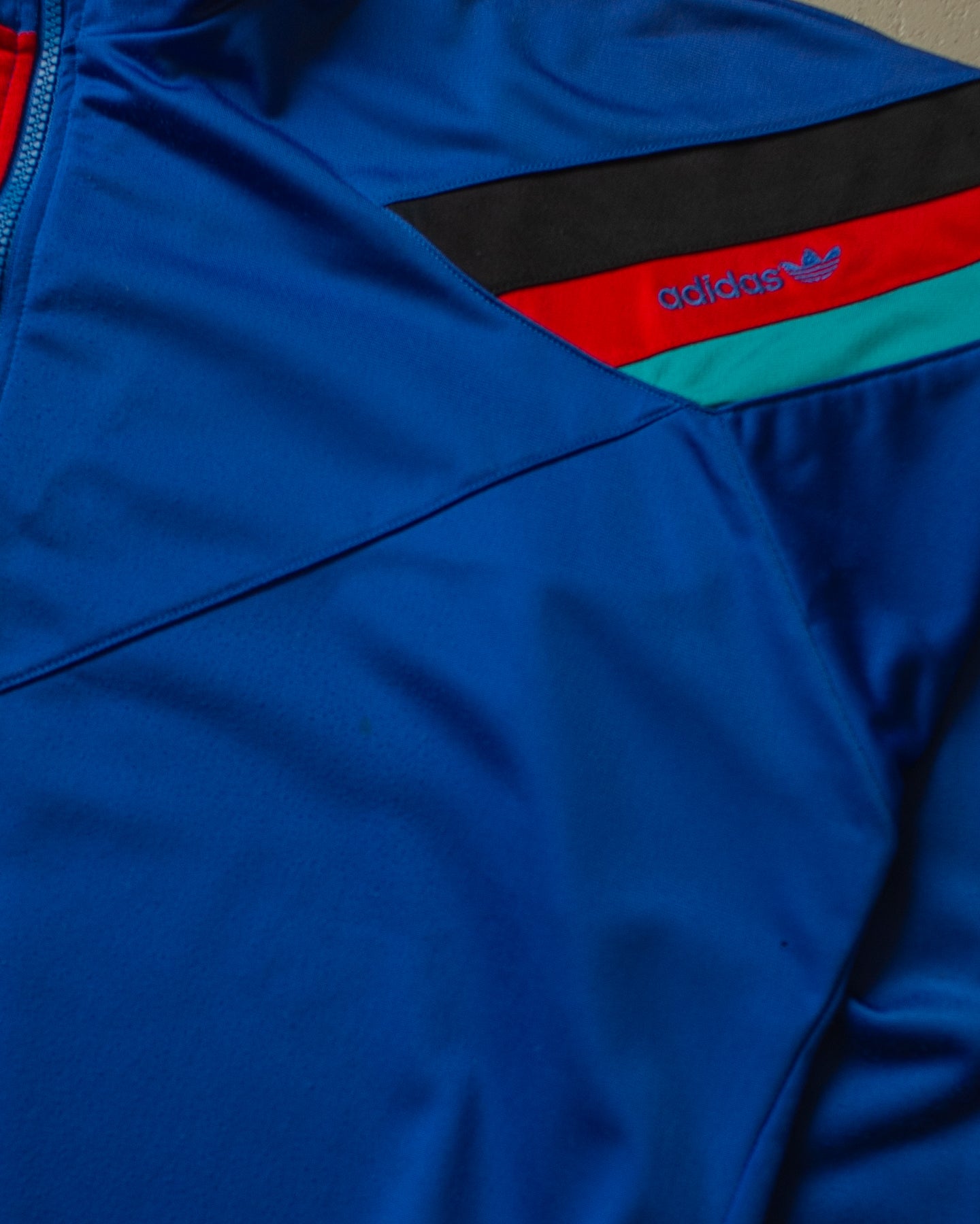 1990s Adidas Colorblock Track Jacke multi - L/XL