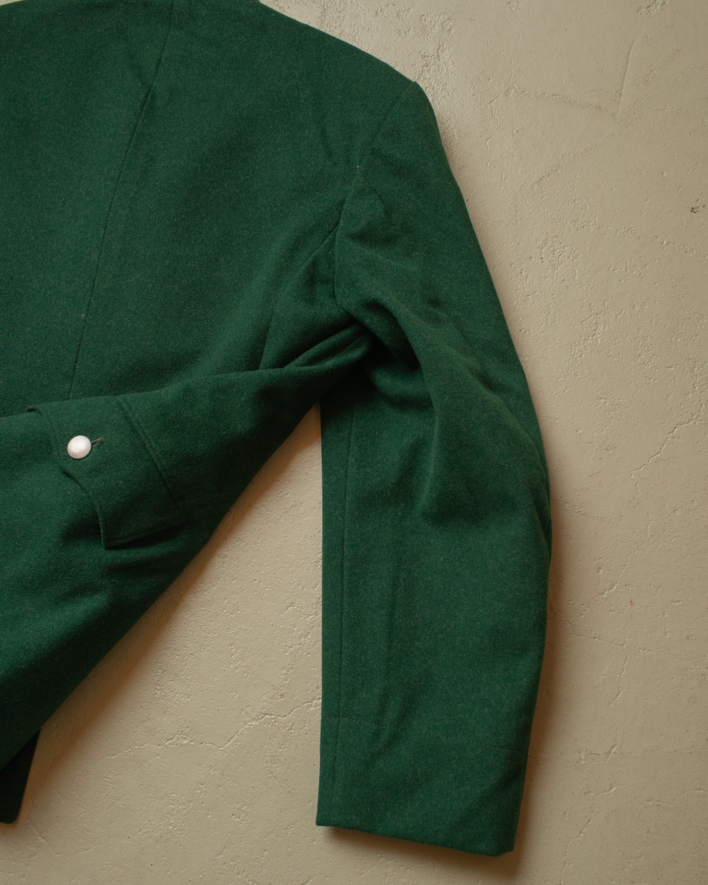1950s German Police Uniform Suit Jacket green - M/L