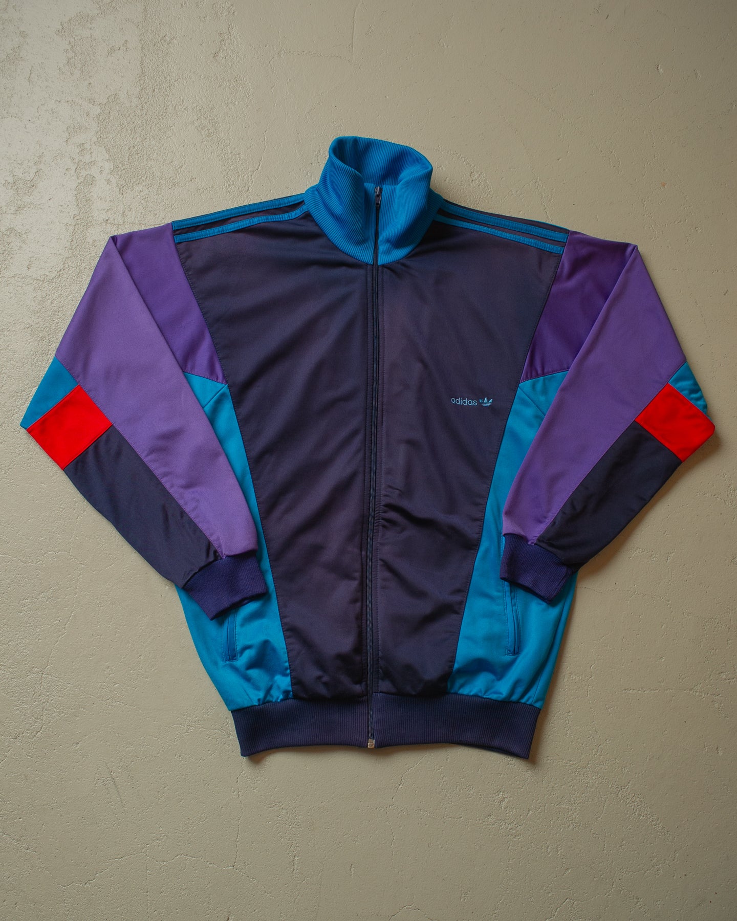 1990s Adidas Colorblock Track Jacket multi - XL