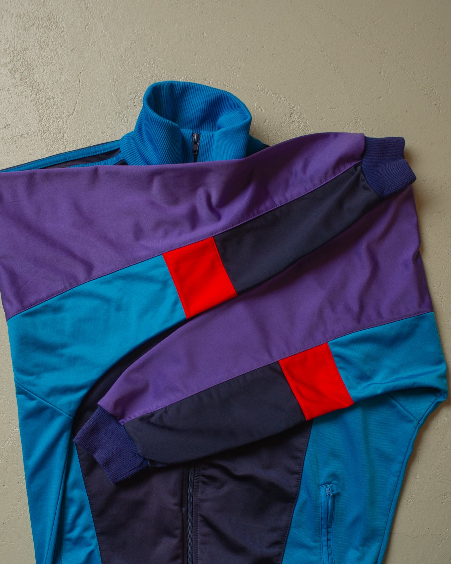 1990s Adidas Colorblock Track Jacket multi - XL