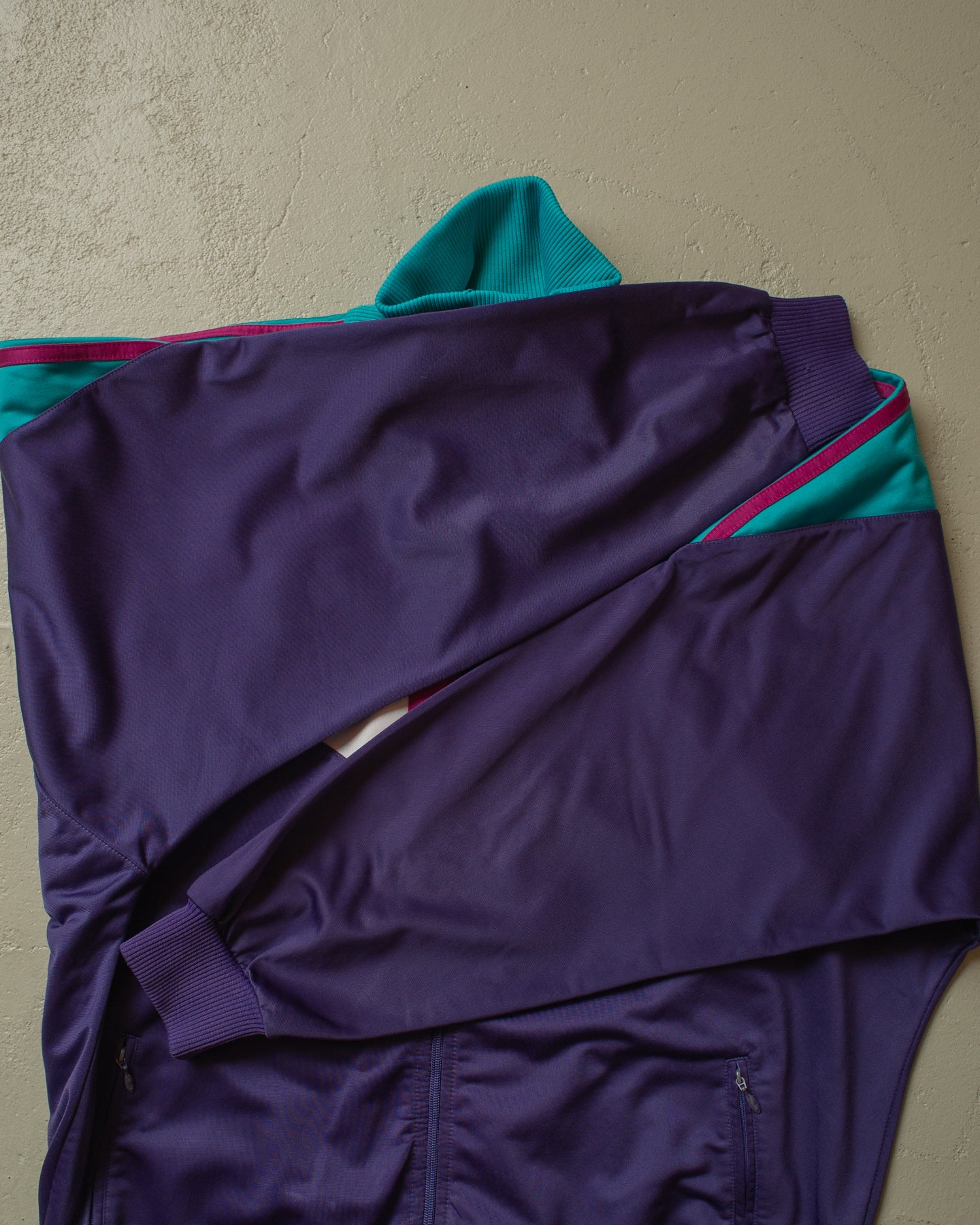 1980s Adidas Colorblock Tracksuit multi - XL
