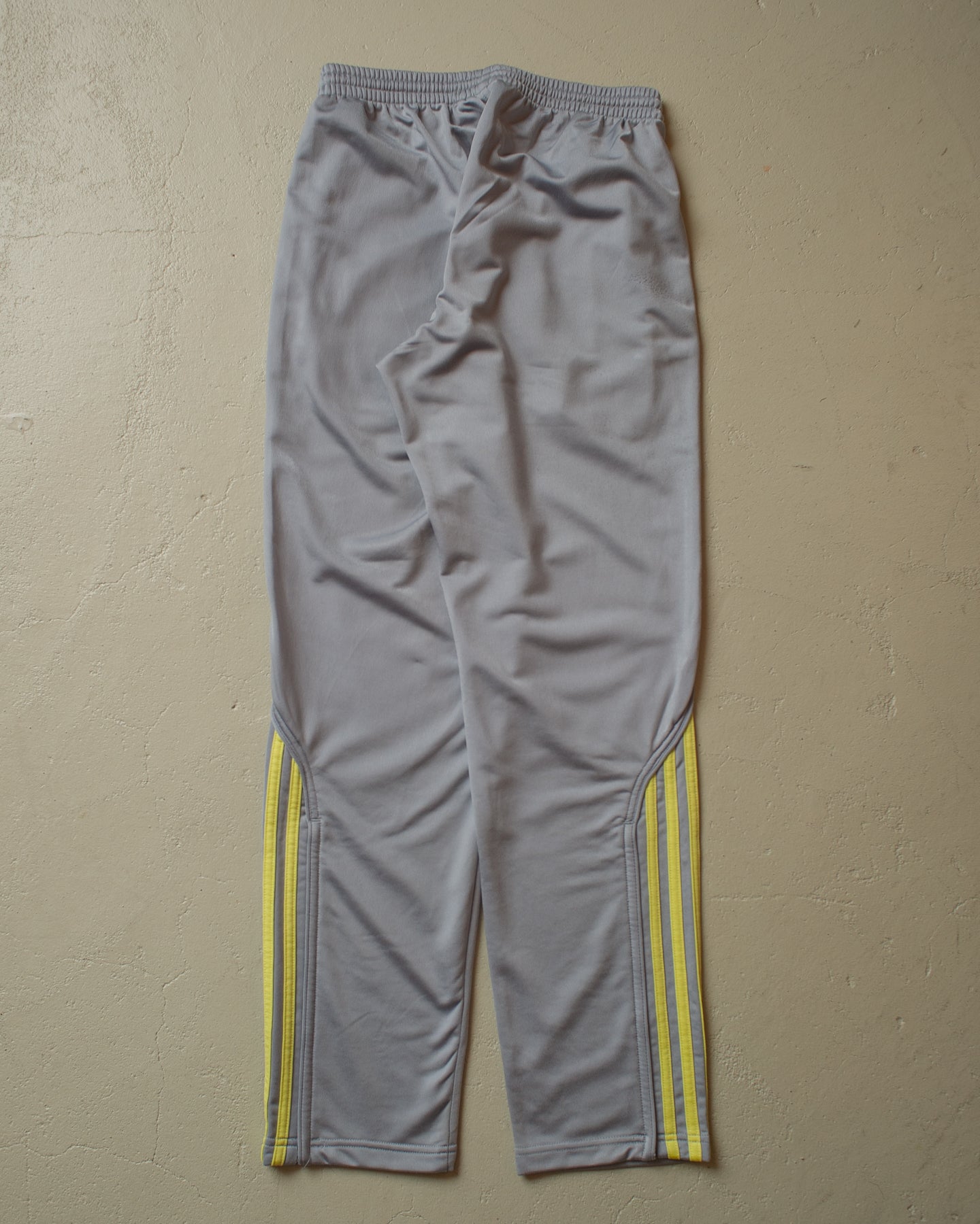 2000s Adidas Two Tone Tracksuit yellow/grey - M