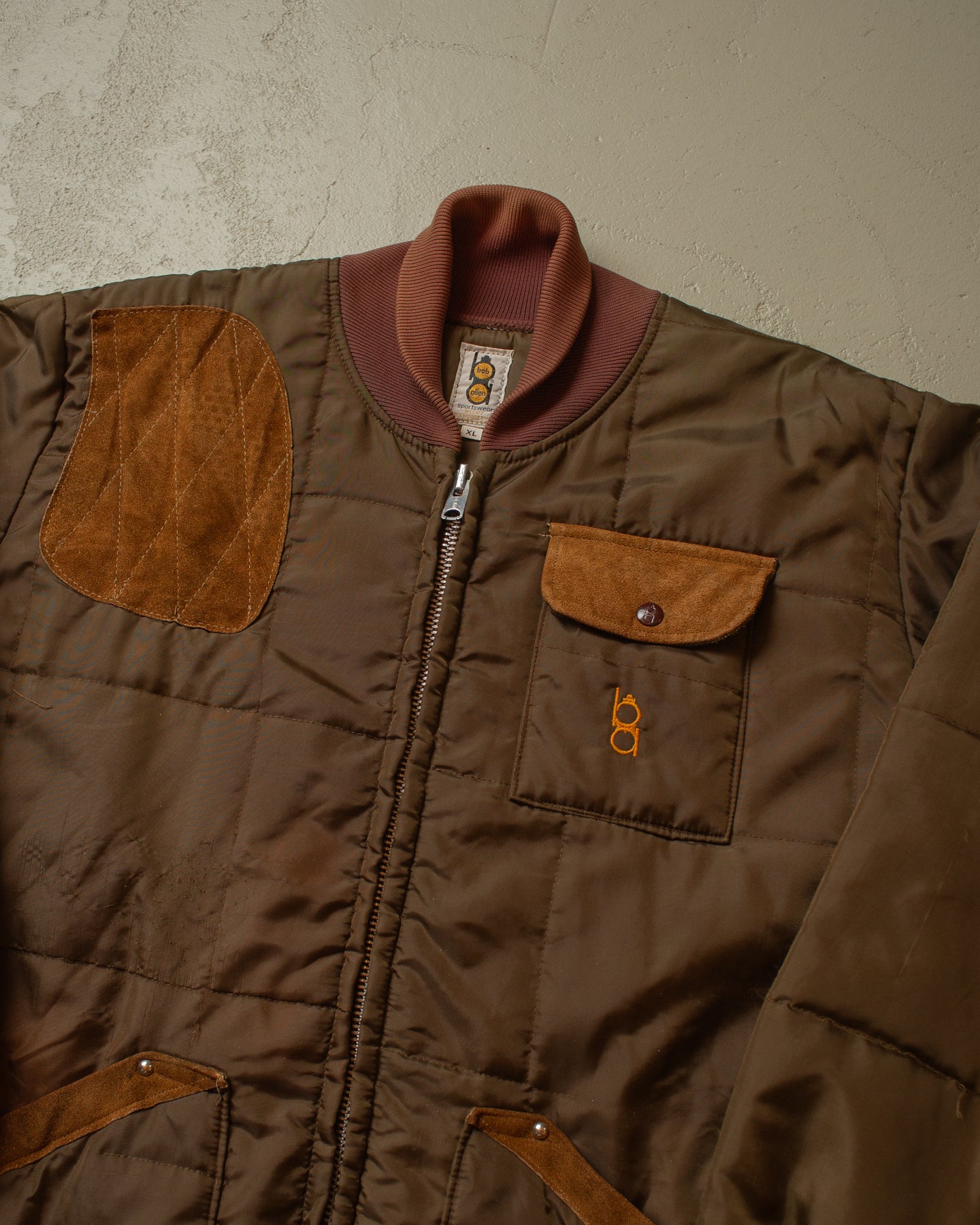 1960s Bob Allen Padded Hunting Jacket brown - XL/XXL