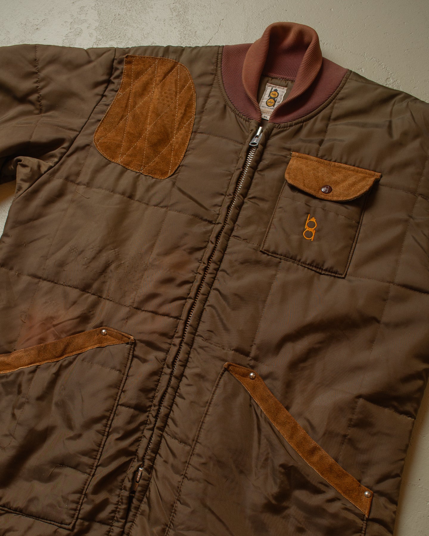 1960s Bob Allen Padded Hunting Jacket brown - XL/XXL