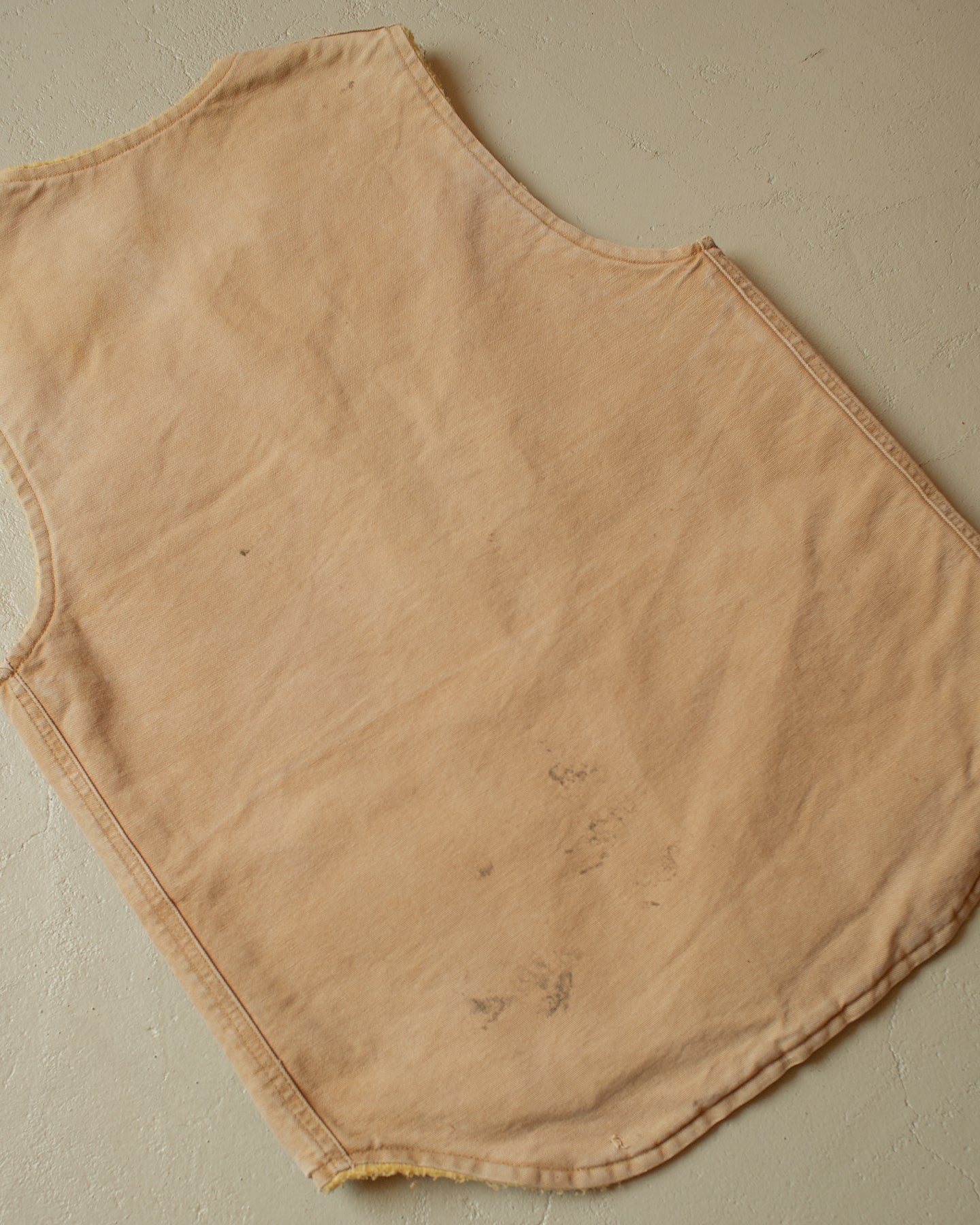 1988 Carhartt sherpa lined Vest beige - M/L