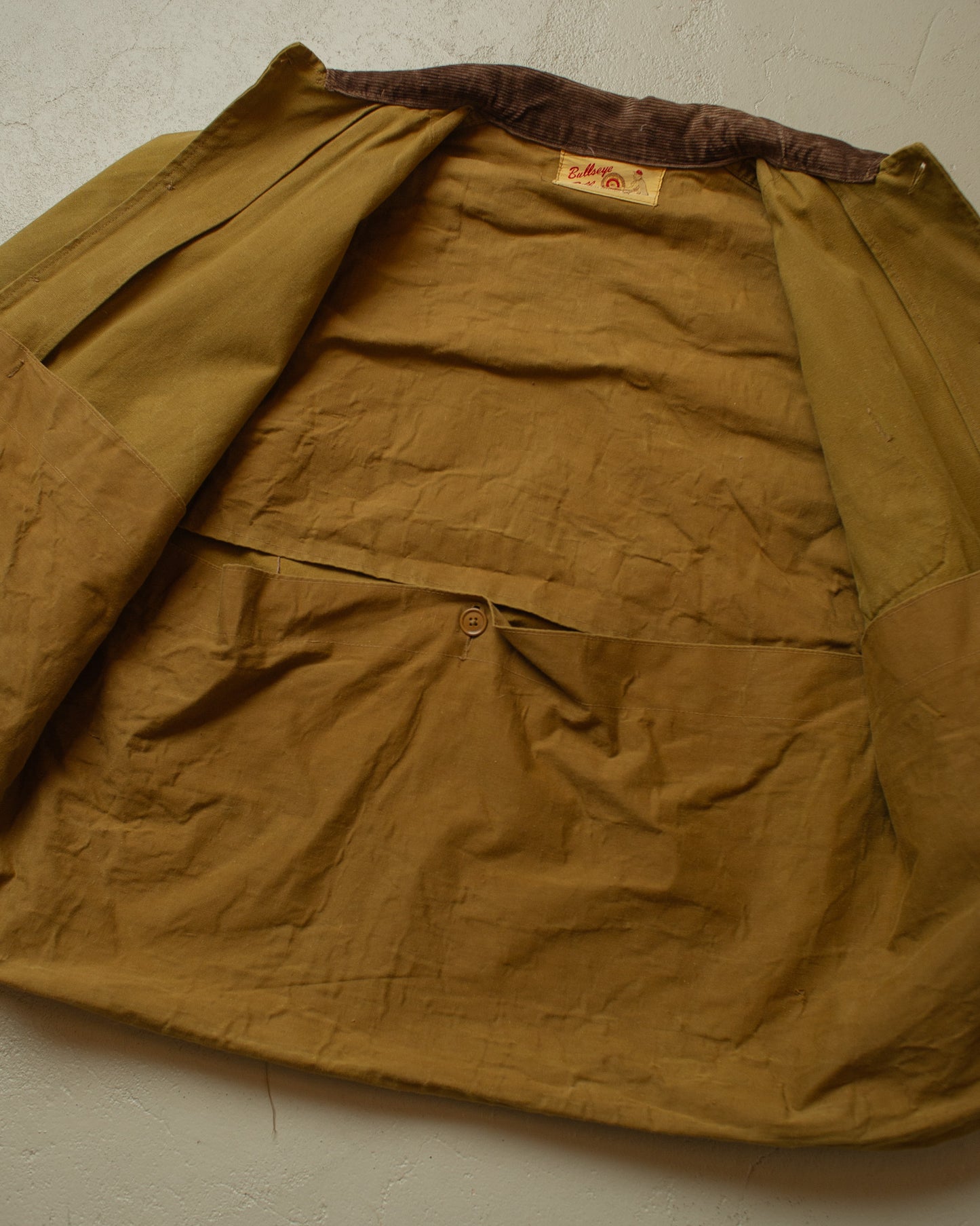 1970s Bullseye Bill Hunting Jacket beige - L/XL