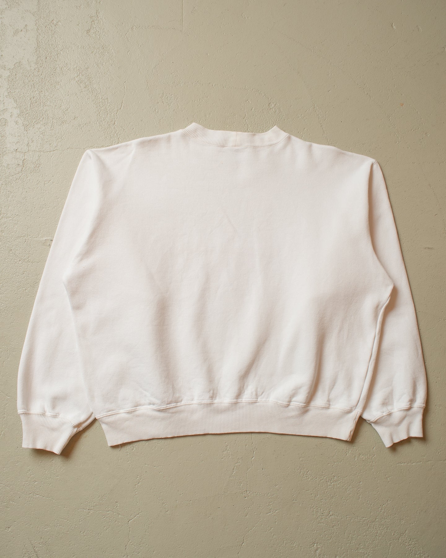 90s Trussardi Jeans Sweatshirt white - S/M