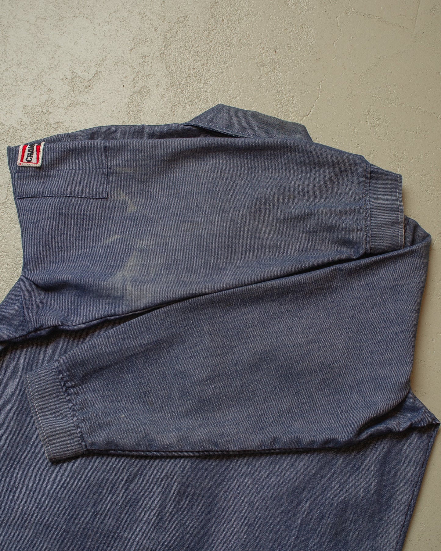 1970s Champion Mechanic Denim Jacket blue - XL/XXL