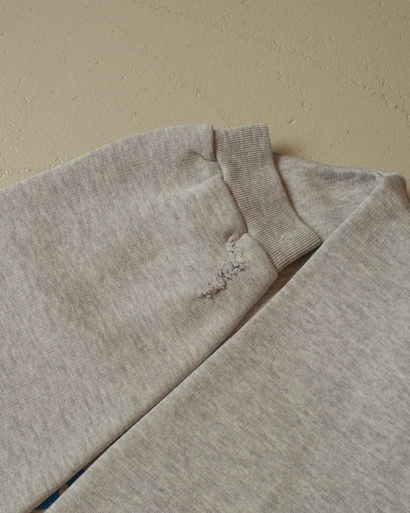 1990s Asics Rom Marathon Sweatshirt grey - L/XL