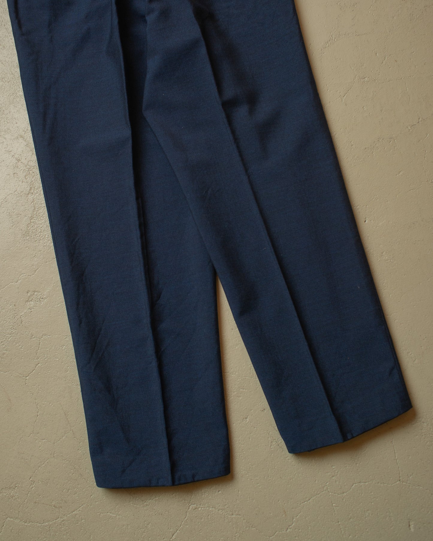 1950s German Wool Sports Pants navyblue - W34,5 L29