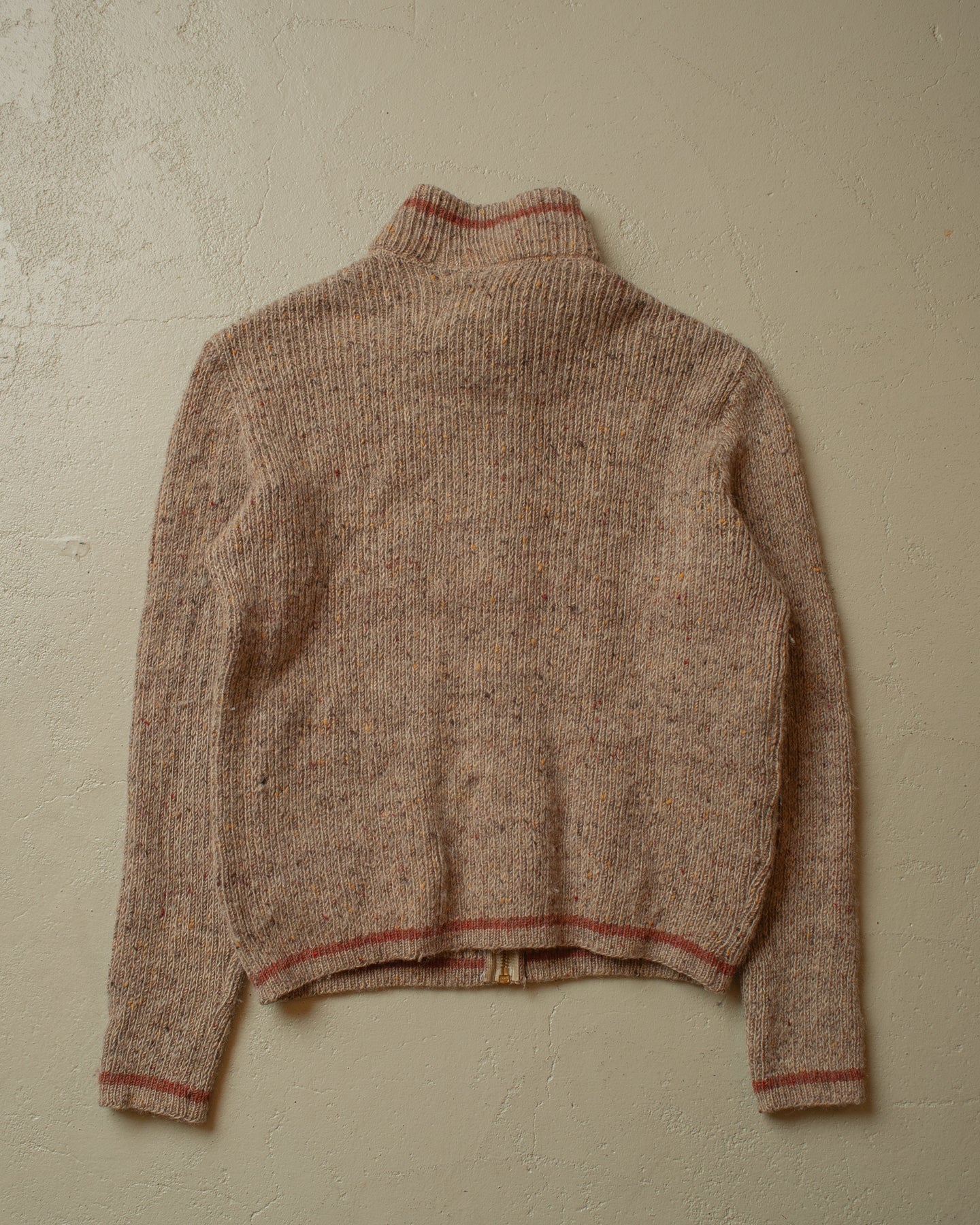 1980s Womens Pendleton Wool Knit Jacket brown - L