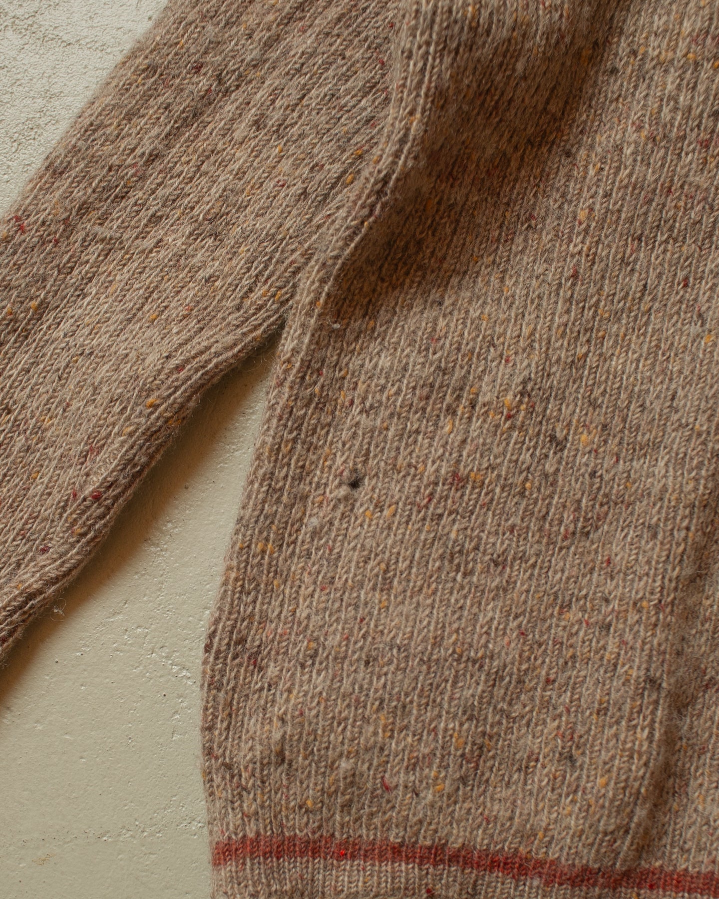 1980s Womens Pendleton Wool Knit Jacket brown - L
