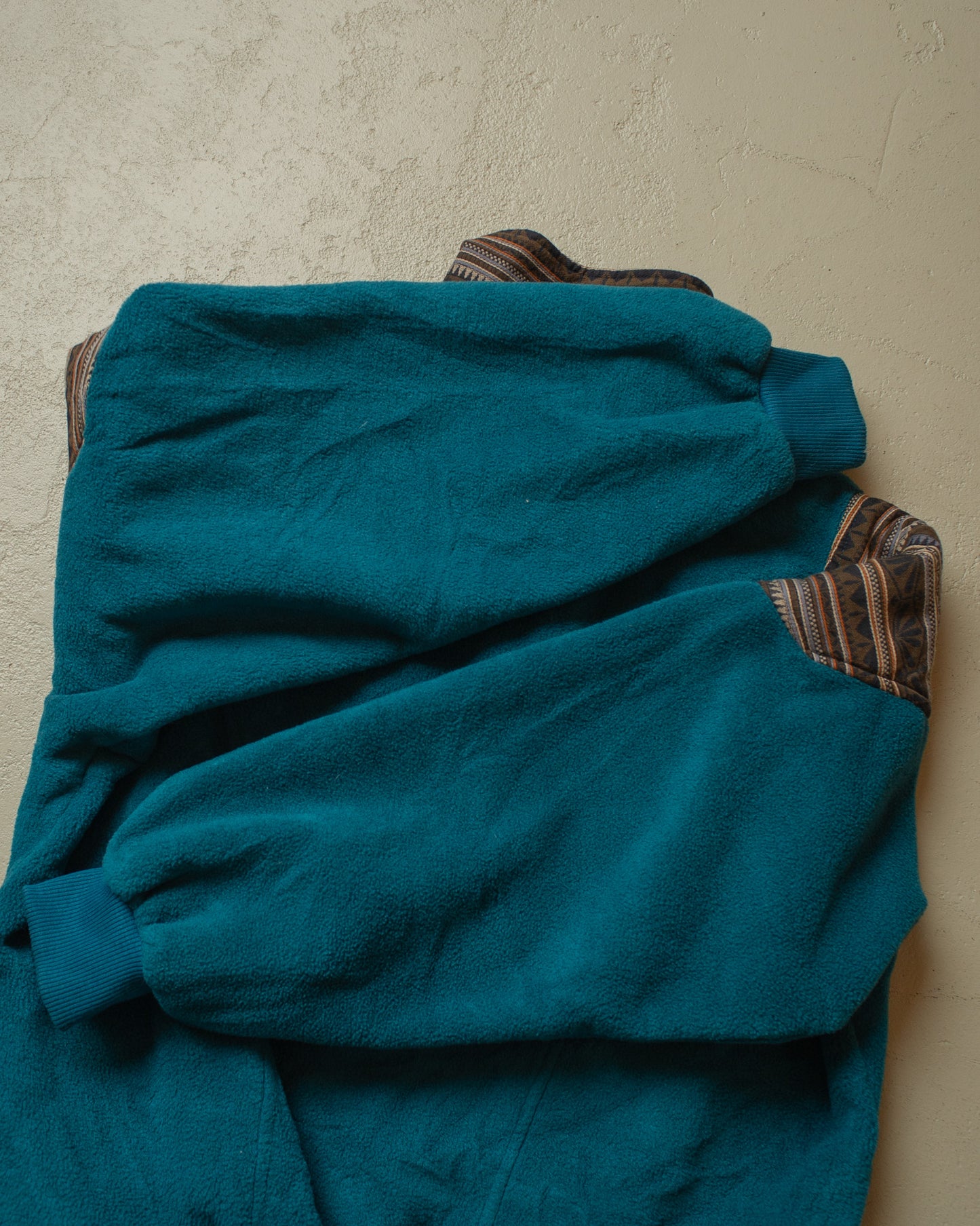 1980s Millet Quarter Zip Polar Fleece blue - L