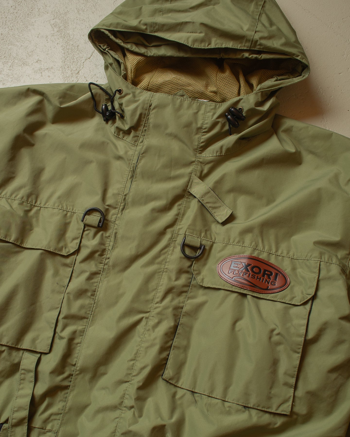 1990s Exori Flyfishing Jacket green - L/XL