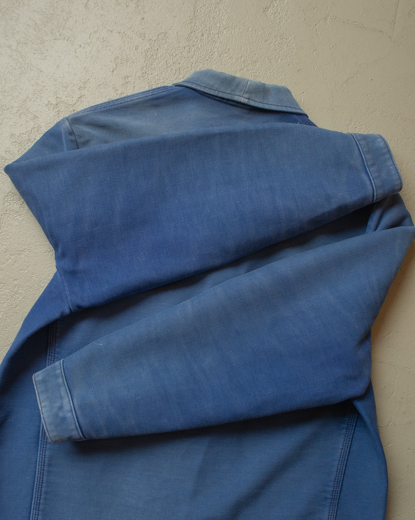 1970s Faded Hamburg Hafen Work Jacket blue - L/XL