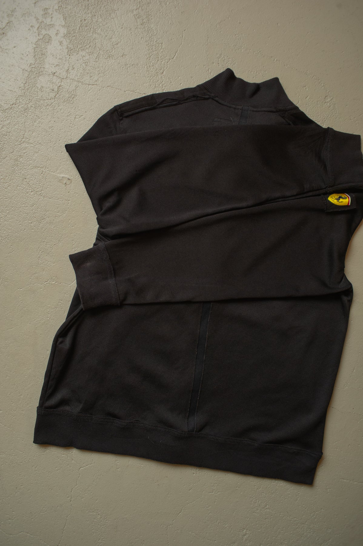 late 2000s Puma Ferrari Track Jacket black - L
