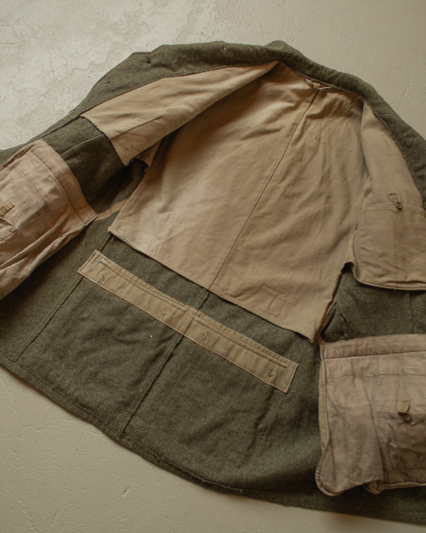 1940s/50s Swedish M39/58 Wool Field Jacket grey - L