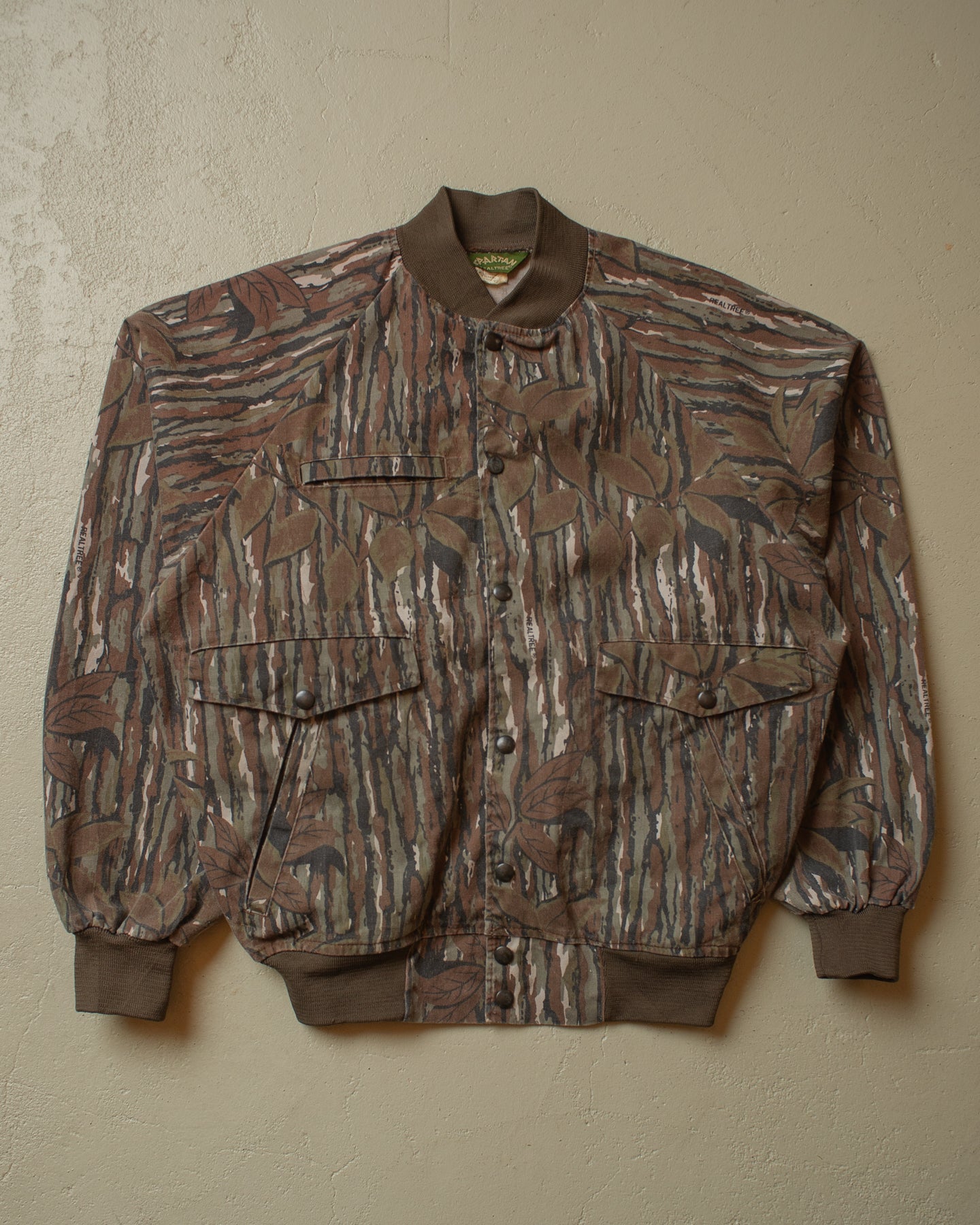 1980s Spartans Realtree Bomber Jacket - L/XL