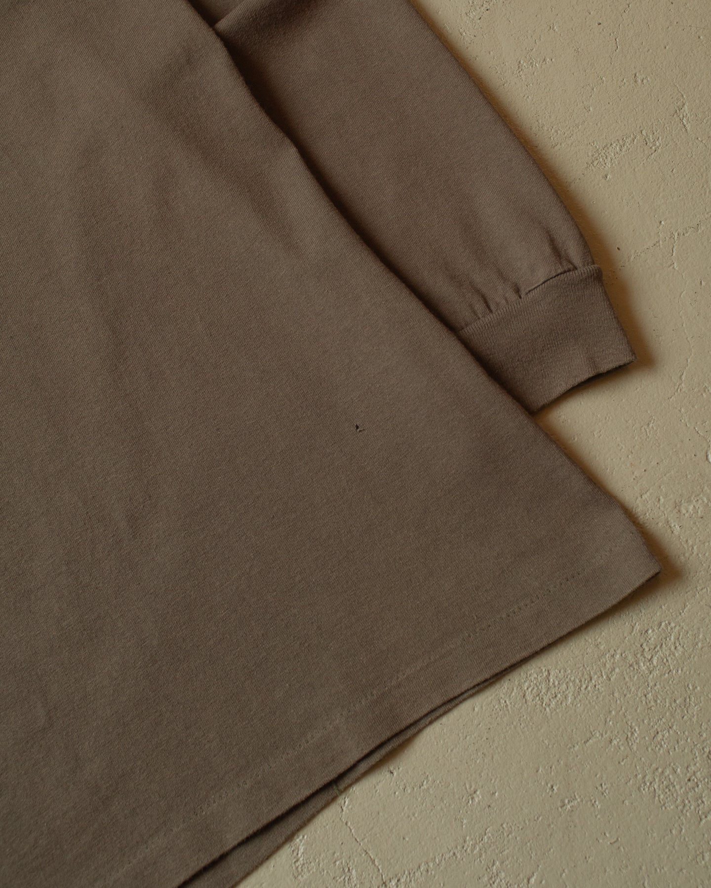 1990s Stüssy Motocross Longsleeve khaki - M/L