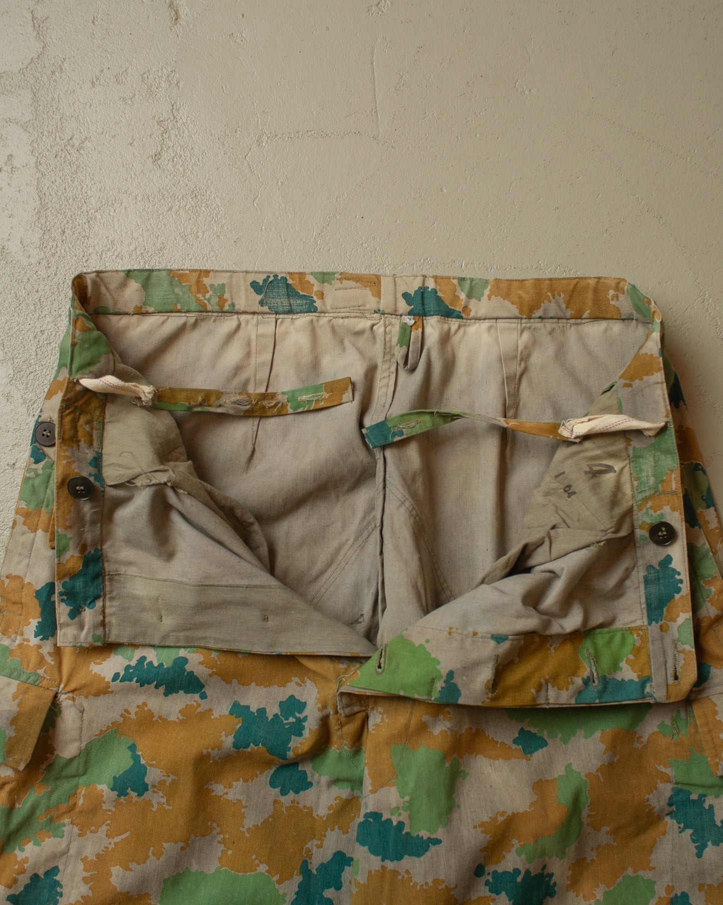 1964 East German NVA Blumentarn Camo Pants - W40