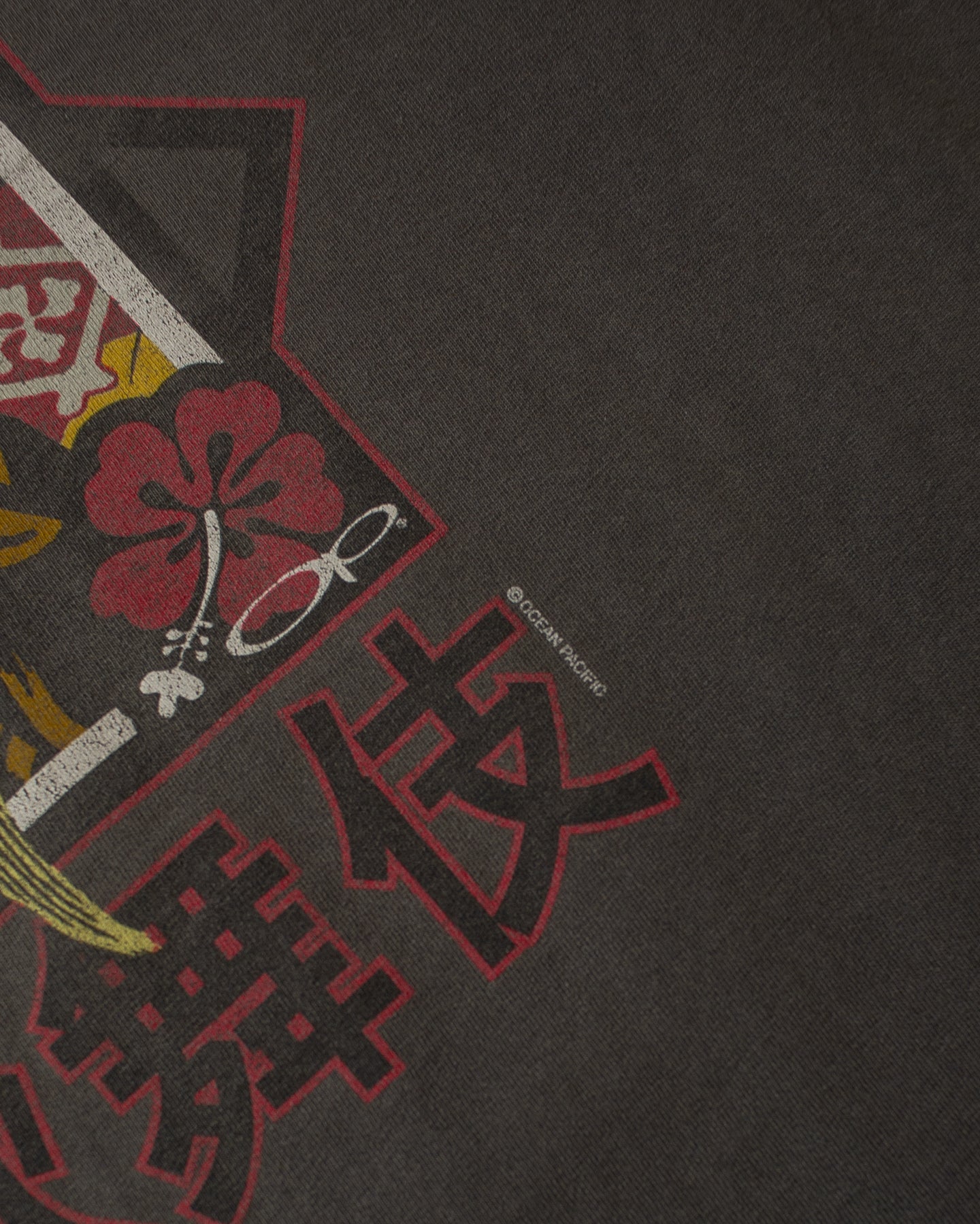 1990s Faded Ocean Pacific T-shirt black - XL