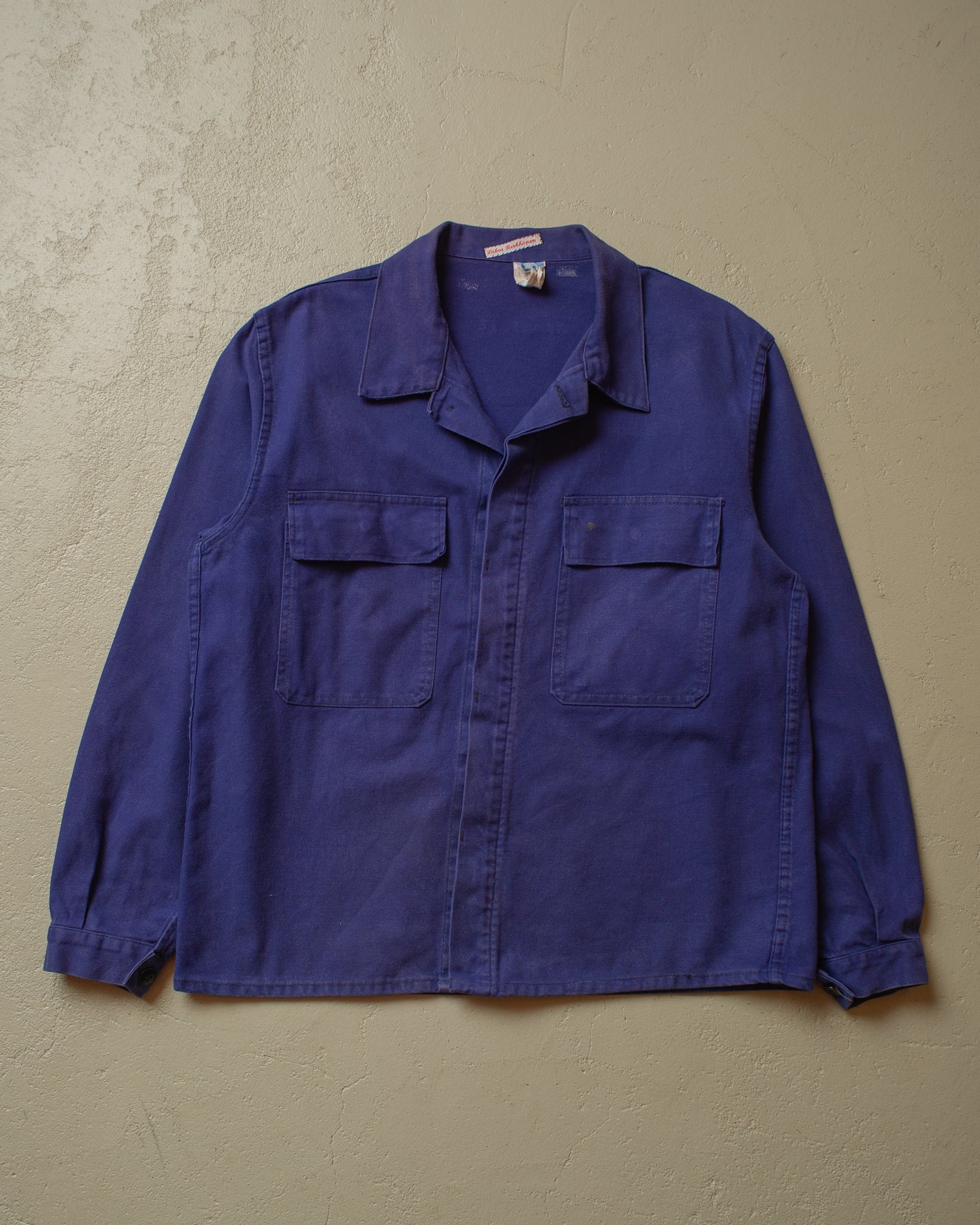 1970s/80s Workwear Jacket navyblue - M/L