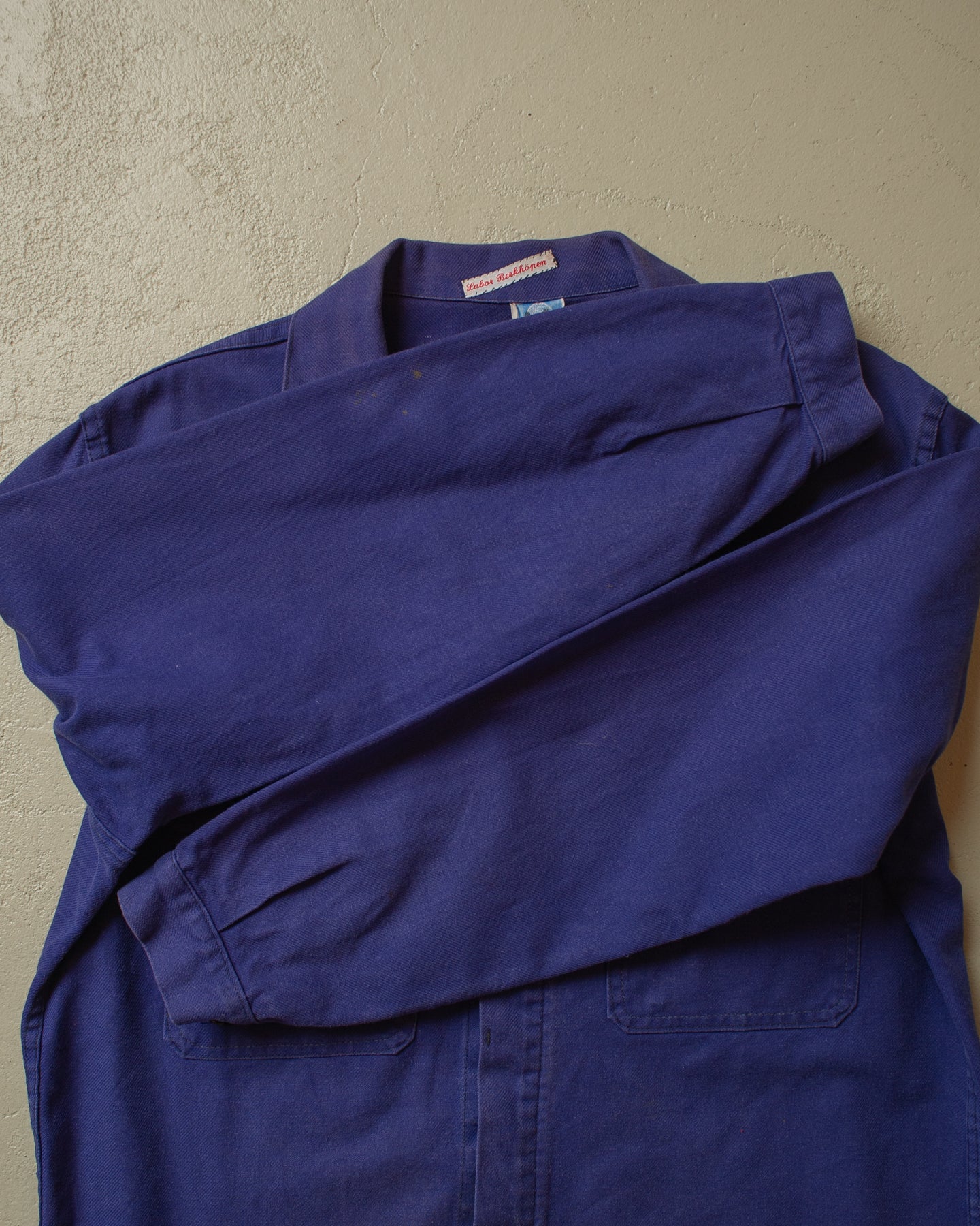 1970s/80s Workwear Jacket navyblue - M/L