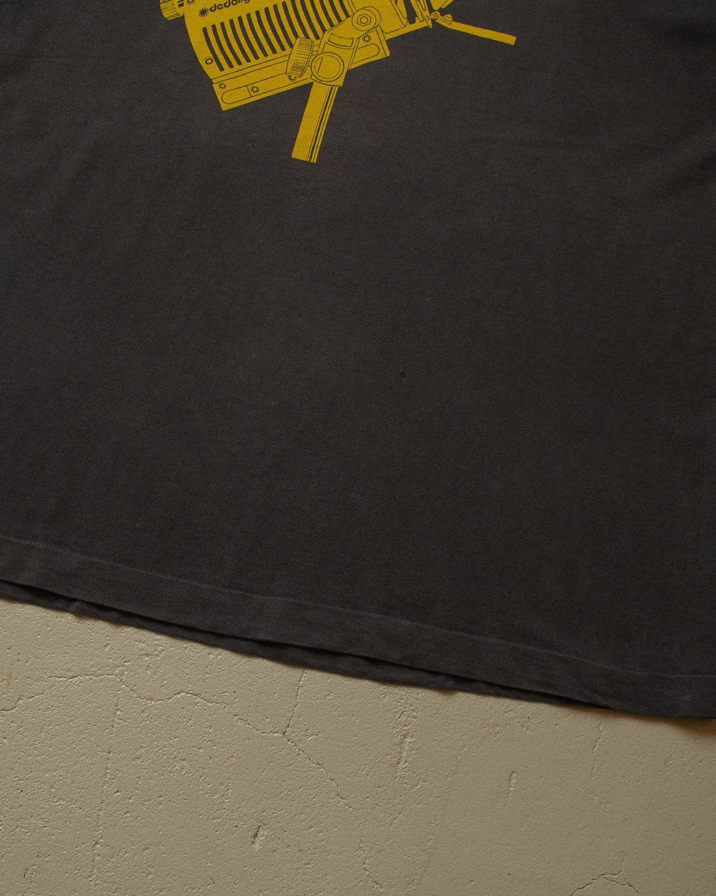 1990s Faded dedolight Promo T-shirt black - XL/XXL