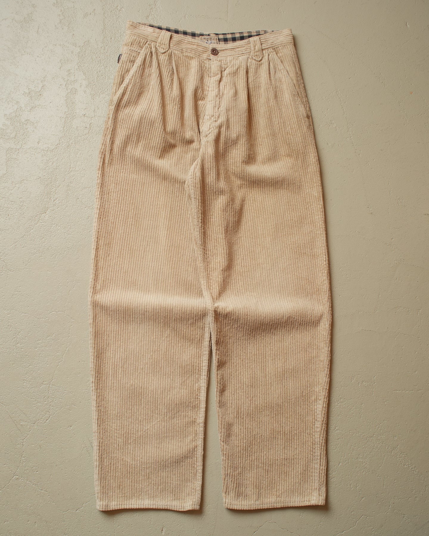 1980s Valentino Corduroy Pants beige - W31 L33