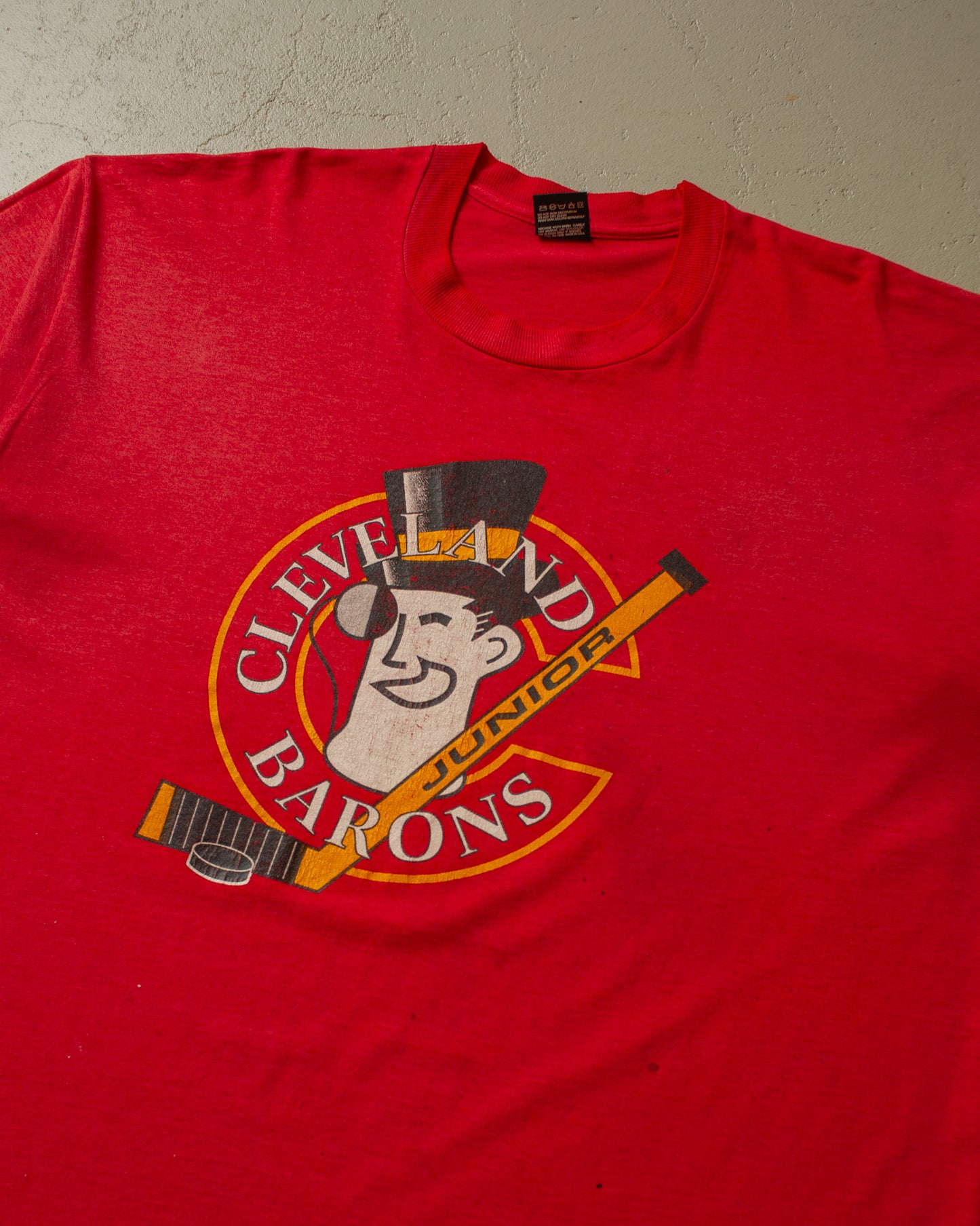 1990s Cleveland Barons T-shirt red - XXL/XXXL