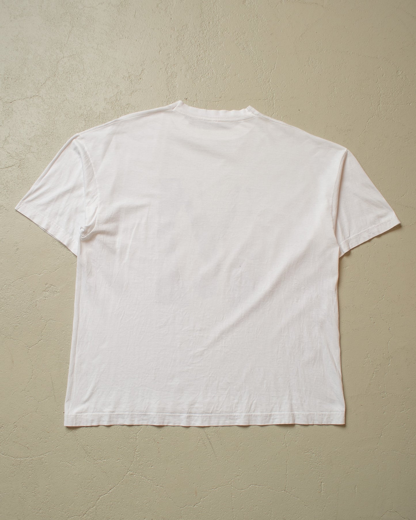 1980s/90s Galerie Janssen ‚Holding Hands‘ T-shirt white - L/XL