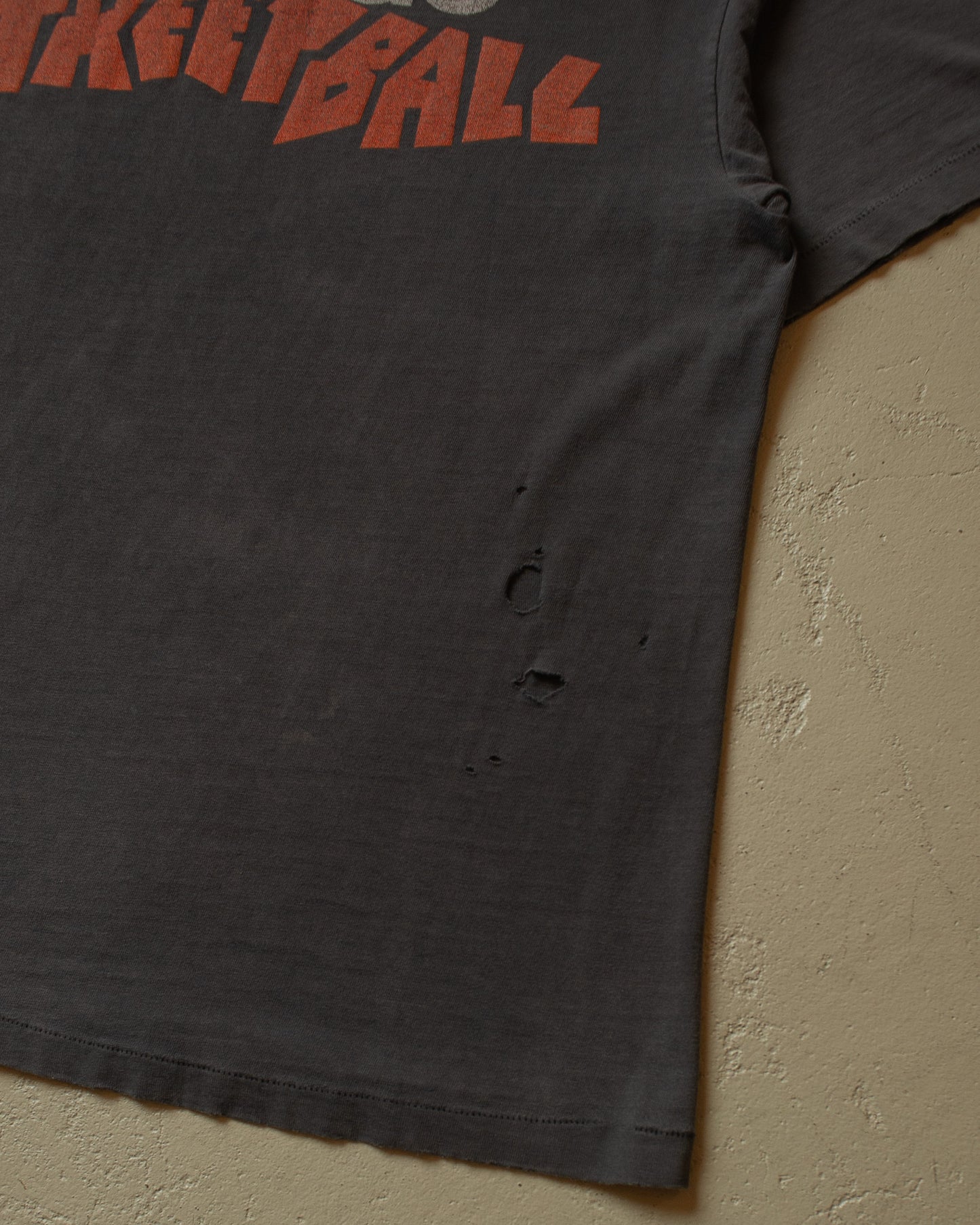1994 distressed Adidas Streetball T-shirt black - M/L