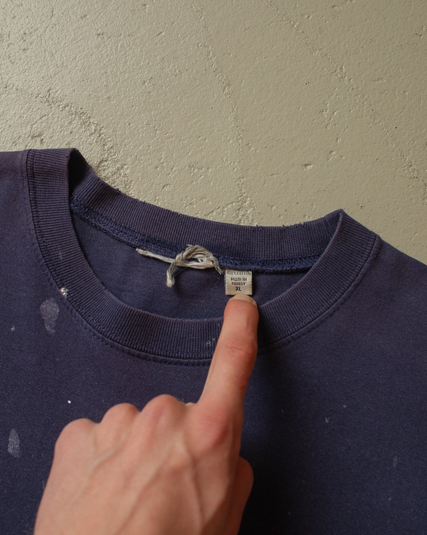 1990s Painter Bugle Boy Longsleeve navyblue - XL