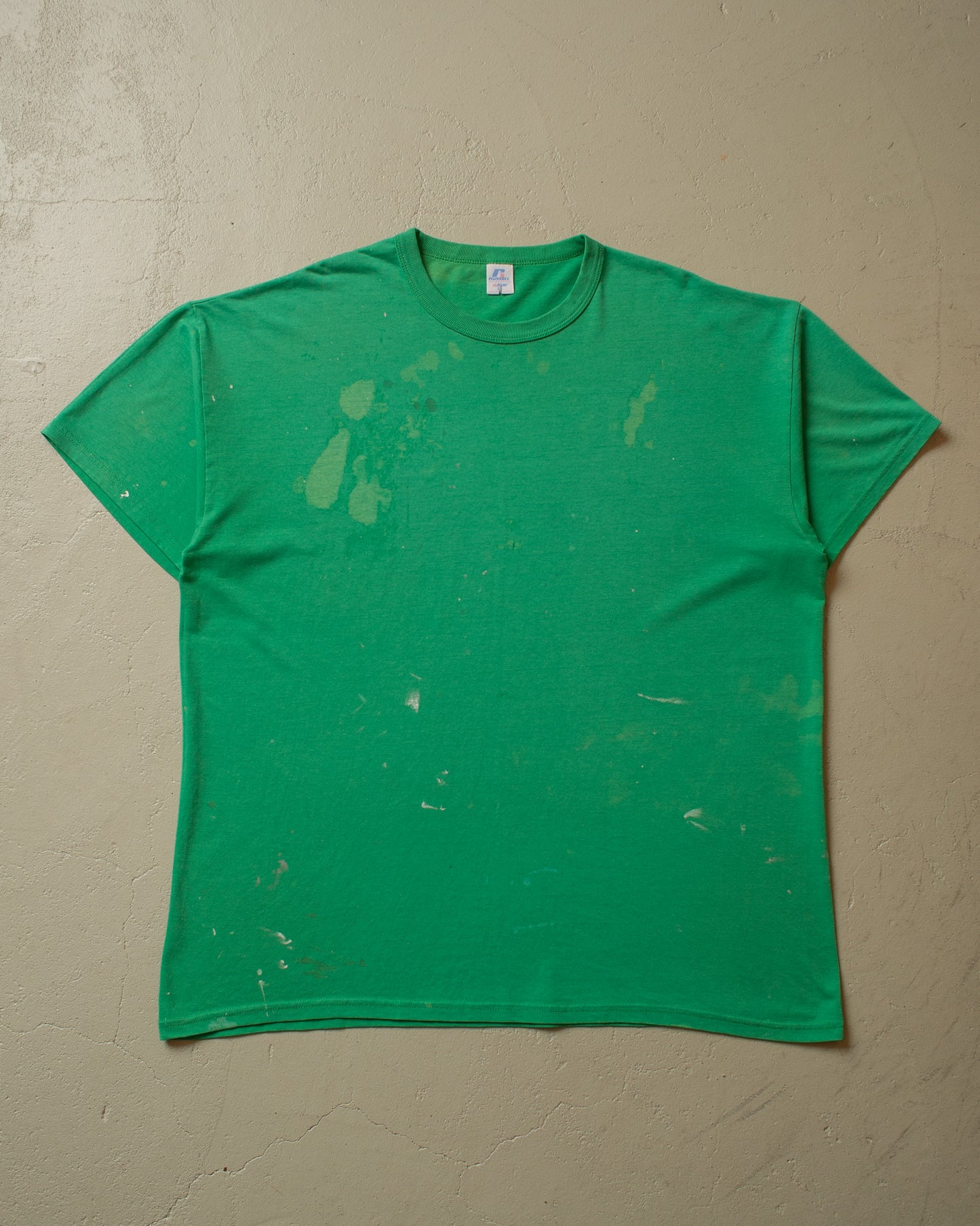 2000s Painter Russell Athletic T-shirt green - XXL