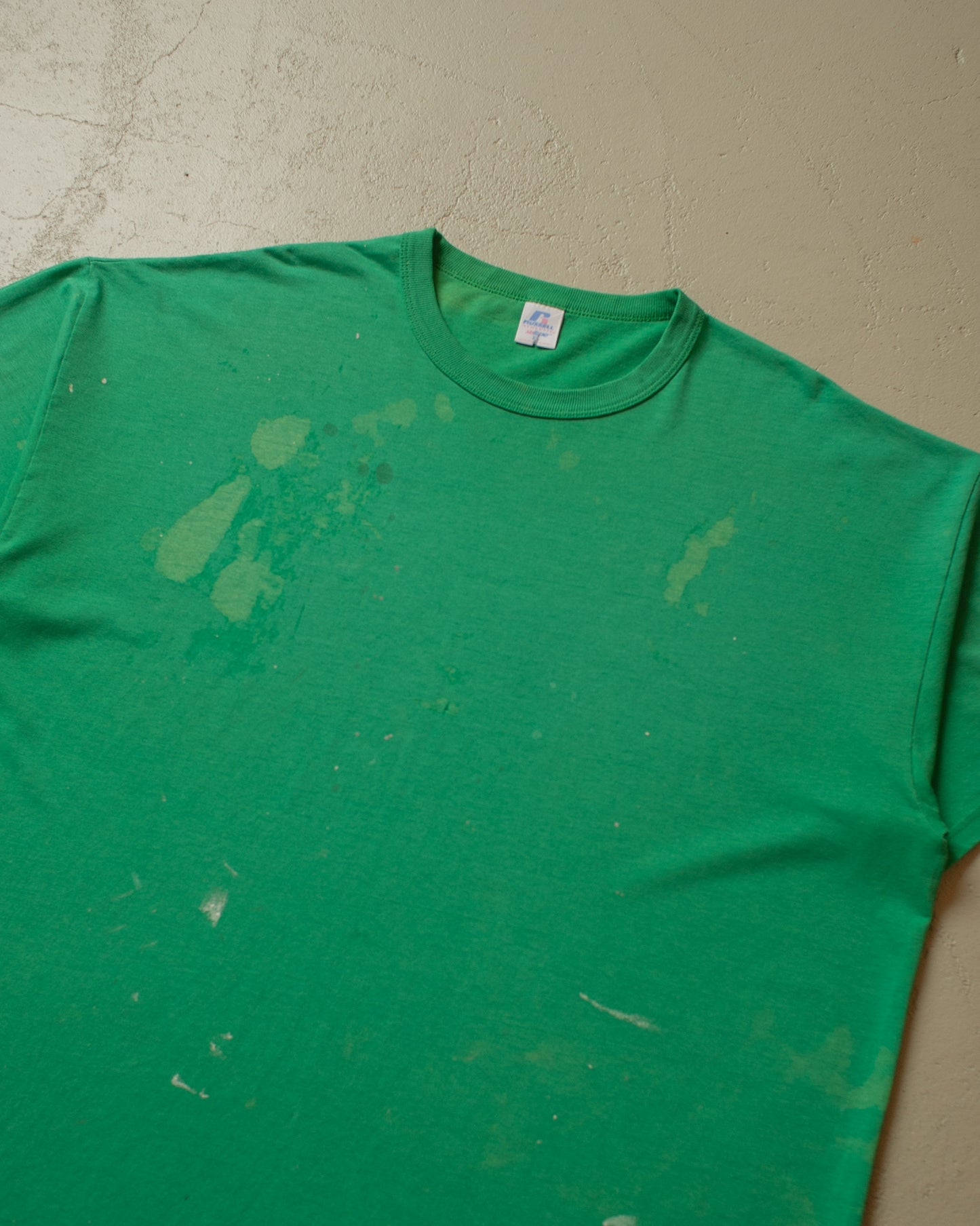 2000s Painter Russell Athletic T-shirt green - XXL