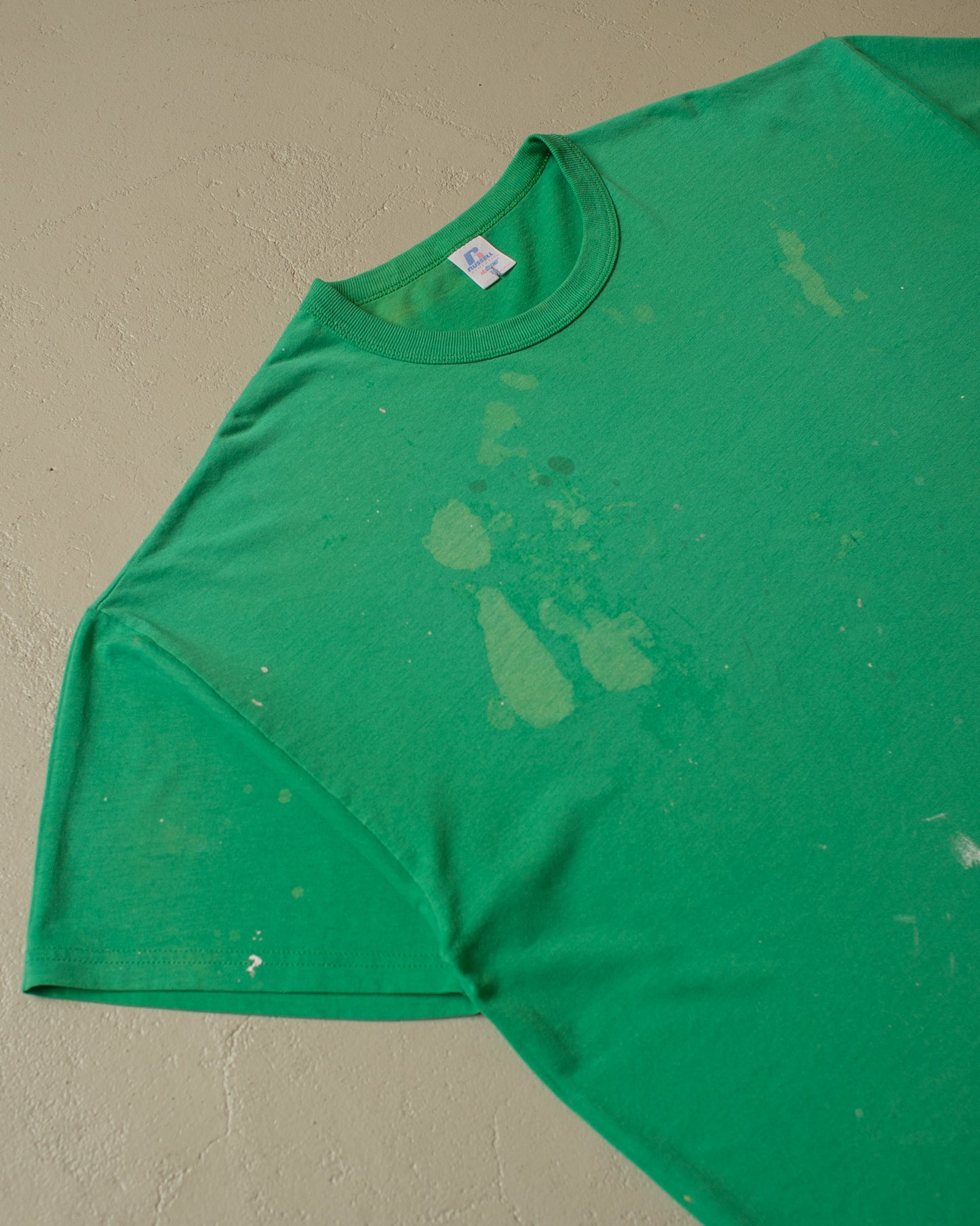2000s Painter Russell Athletic T-shirt green - XXL