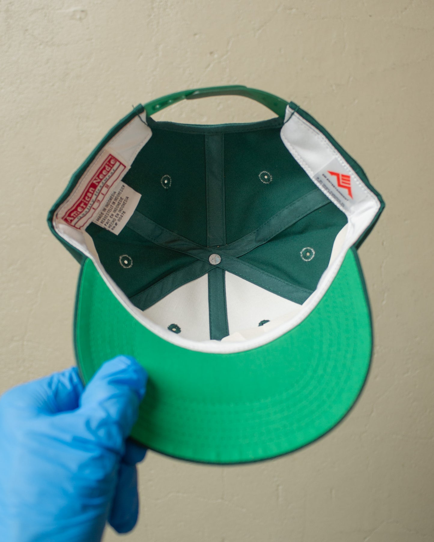 1990s unworn Bert Snapback green