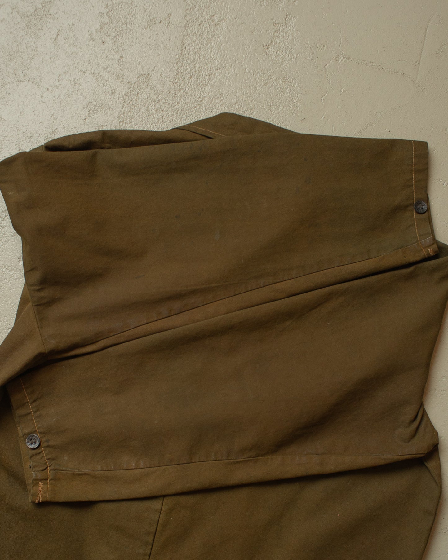 1950s/60s Mechanic Work Jacket brown - XL