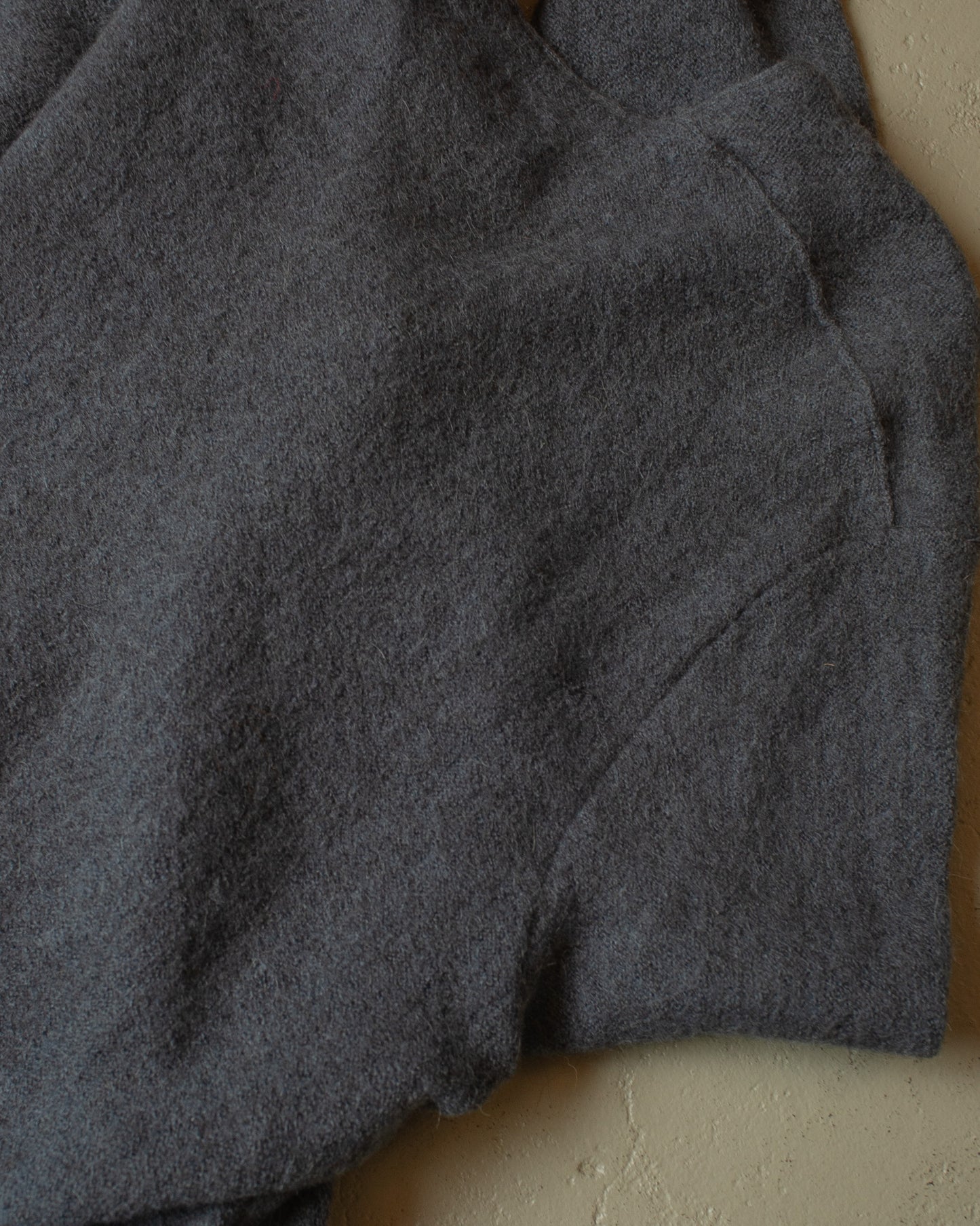 1970s Robert Bruce Knit Cardigan grey - XL